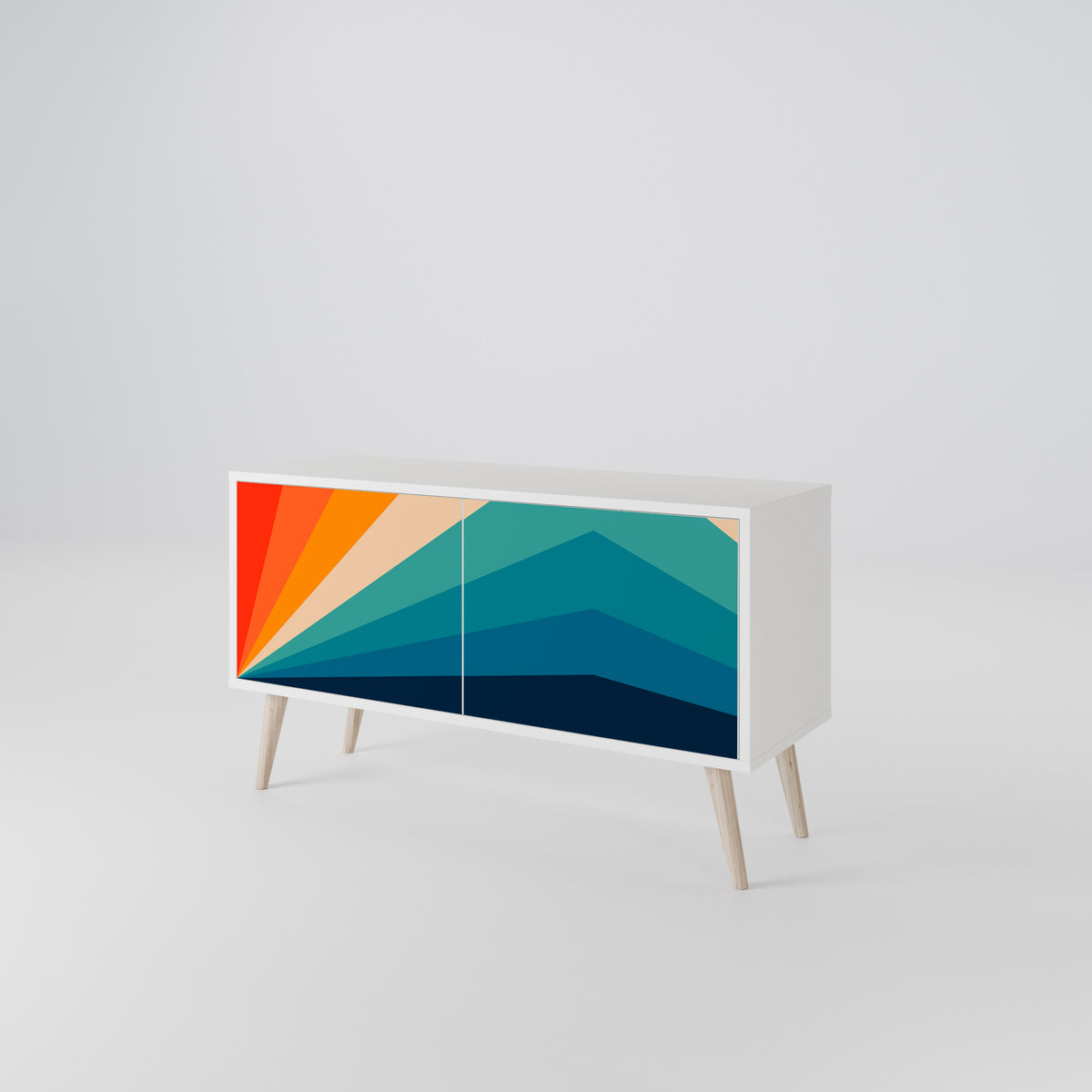 PRISM CONCUSSION Συμπαγές έπιπλο τηλεόρασης 2-θυρών