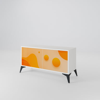 ORANGE ARRANGEMENT Συμπαγές έπιπλο τηλεόρασης 2-θυρών