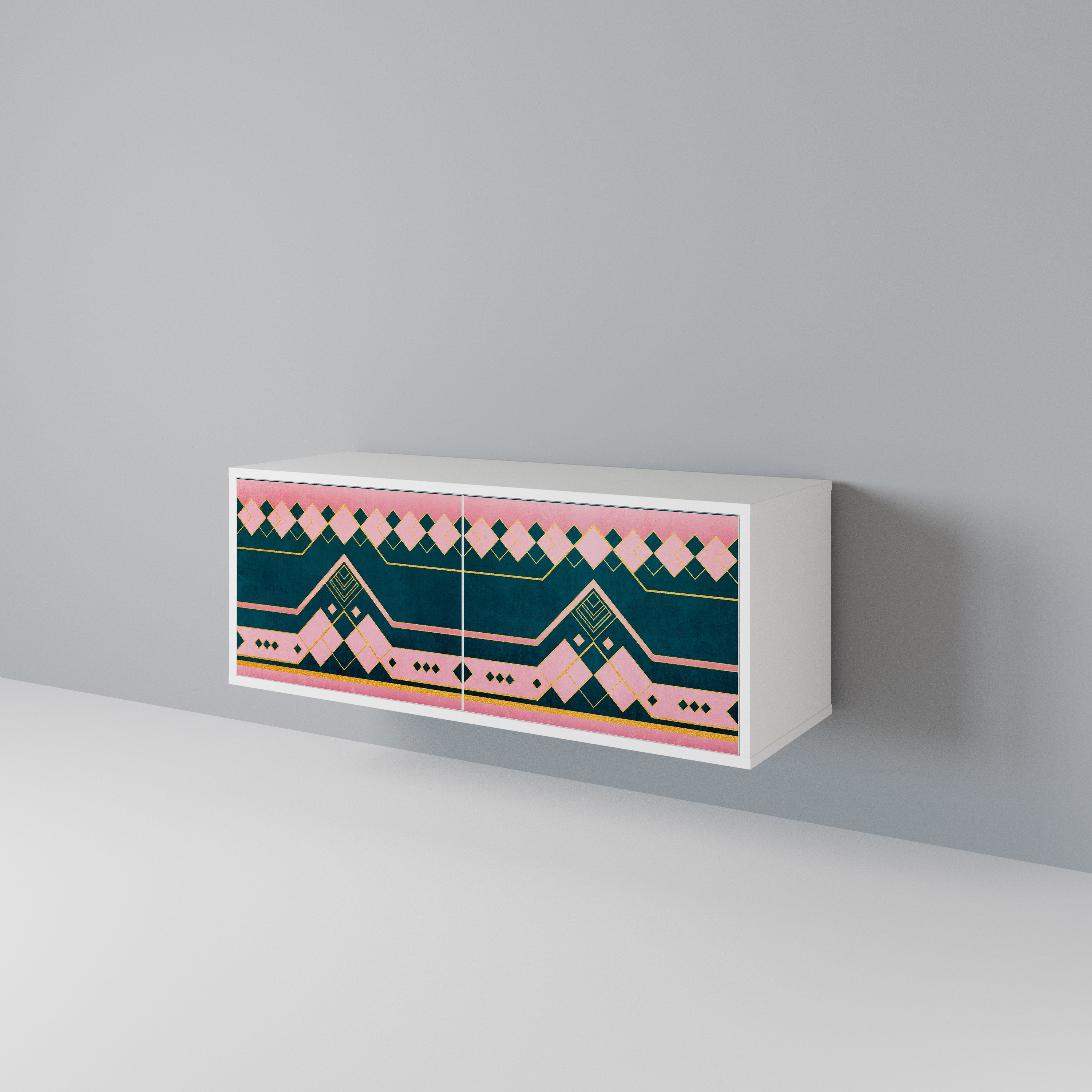 ROYAL COMPOSITION Compact 2-Door TV Cabinet