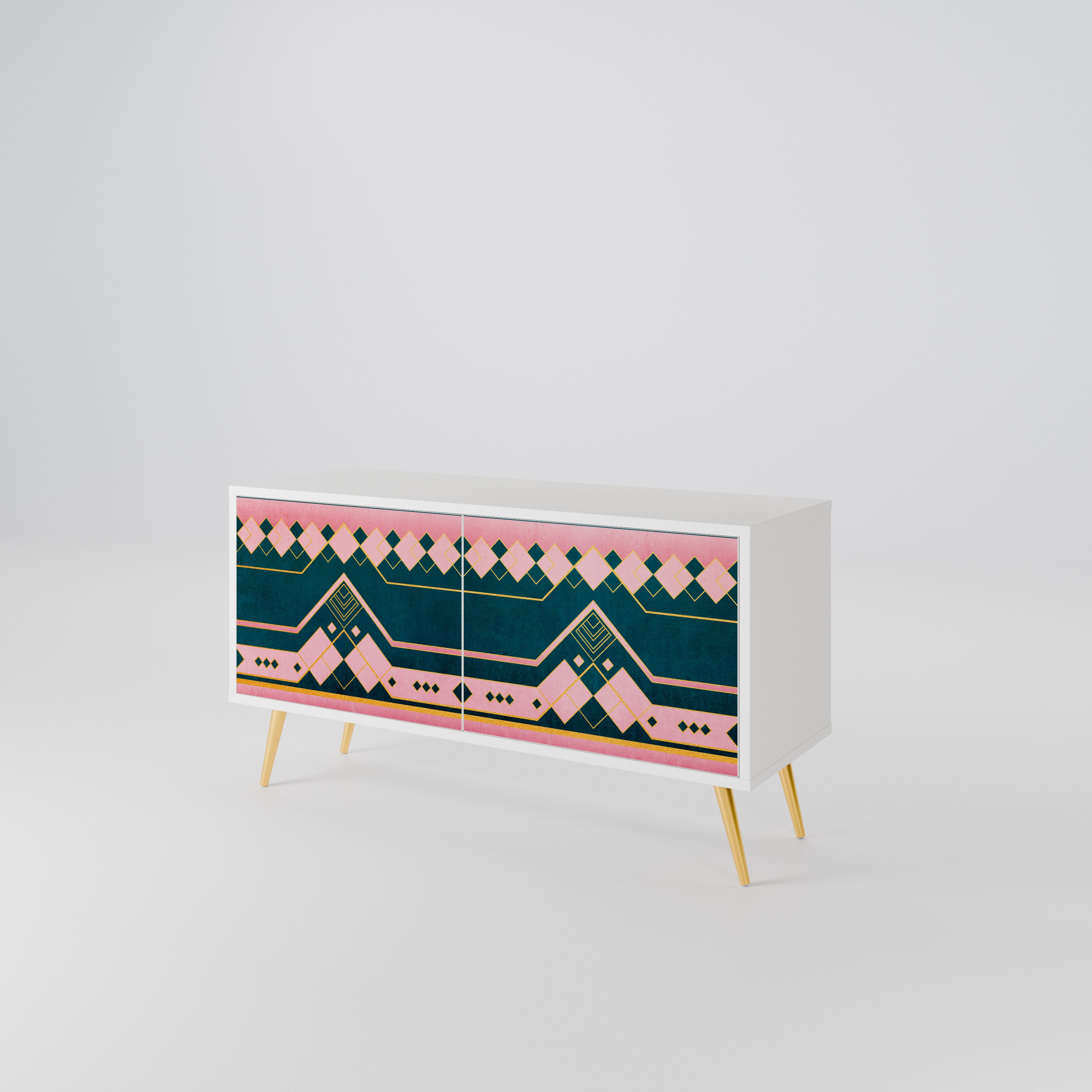 ROYAL COMPOSITION Compact 2-Door TV Cabinet