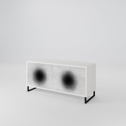 BLACK HOLE Συμπαγές έπιπλο τηλεόρασης 2-θυρών