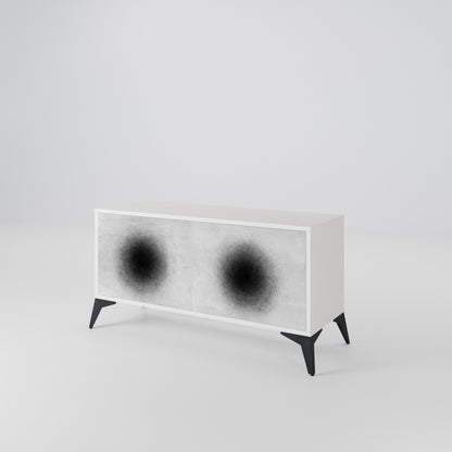 BLACK HOLE Συμπαγές έπιπλο τηλεόρασης 2-θυρών