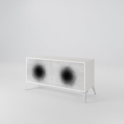 BLACK HOLE Συμπαγές έπιπλο τηλεόρασης 2-θυρών