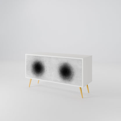 BLACK HOLE Συμπαγές έπιπλο τηλεόρασης 2-θυρών
