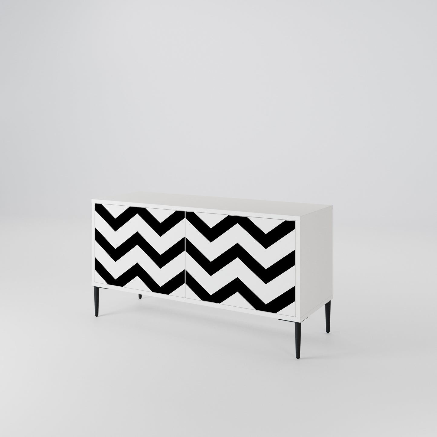 CLASSIC ZIG ZAG Συμπαγές έπιπλο τηλεόρασης 2-θυρών
