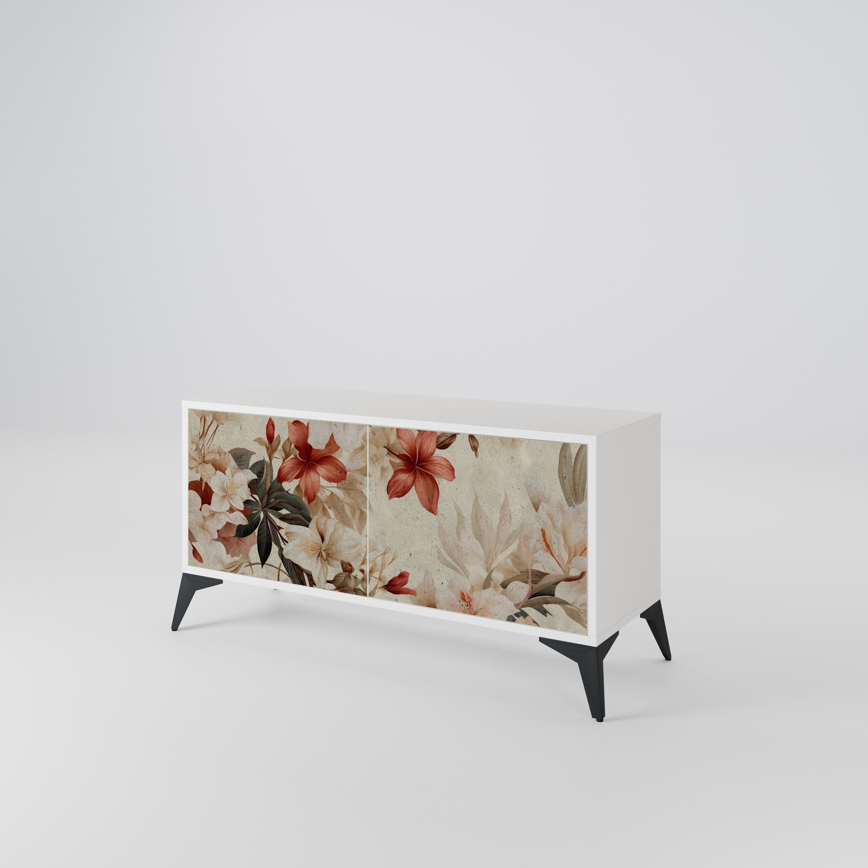 PETAL HARMONY Compact 2-Door TV Cabinet