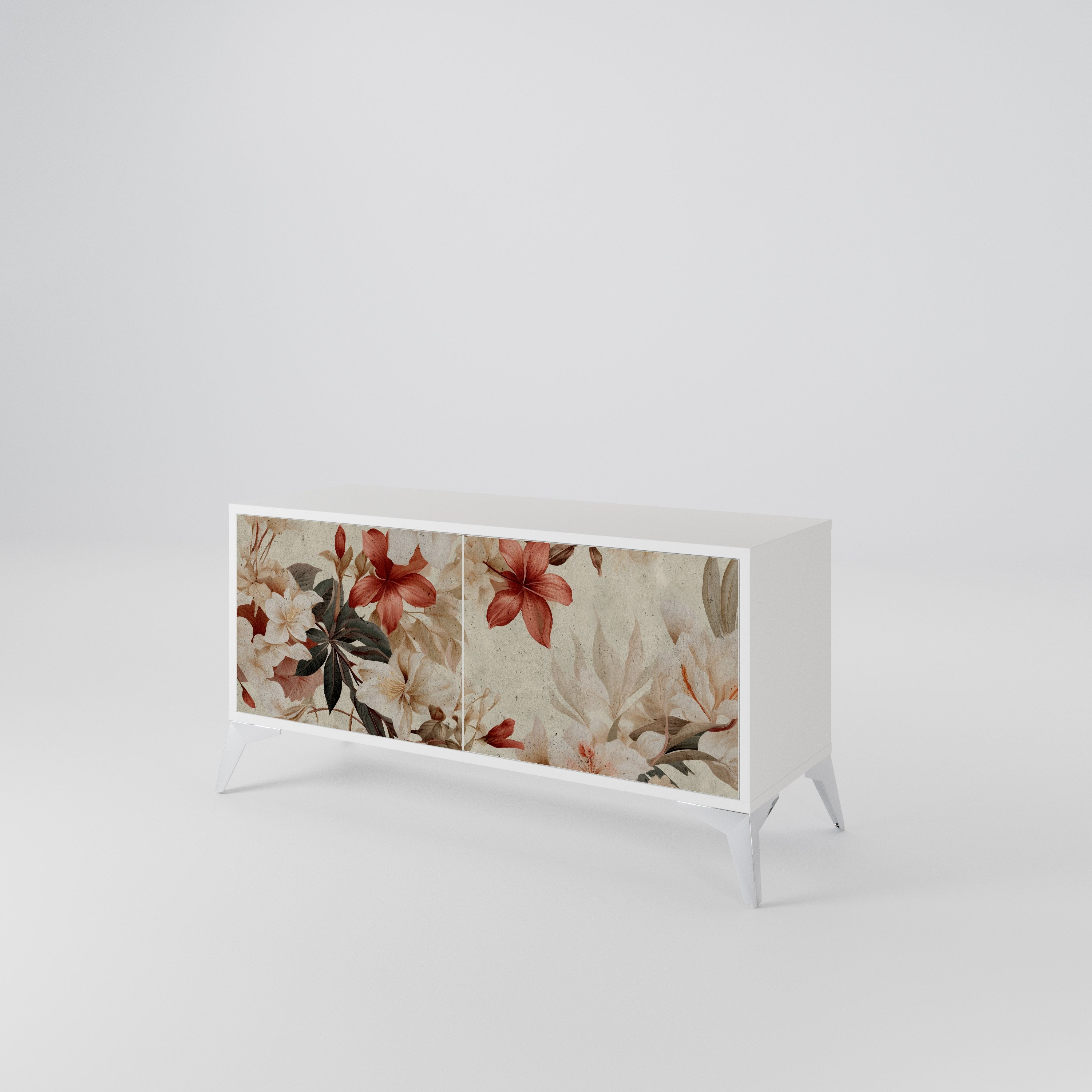 PETAL HARMONY Compact 2-Door TV Cabinet