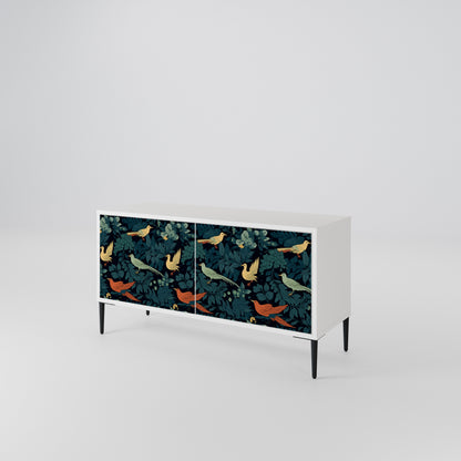 FOWL ORNAMENT Συμπαγές έπιπλο τηλεόρασης 2-θυρών