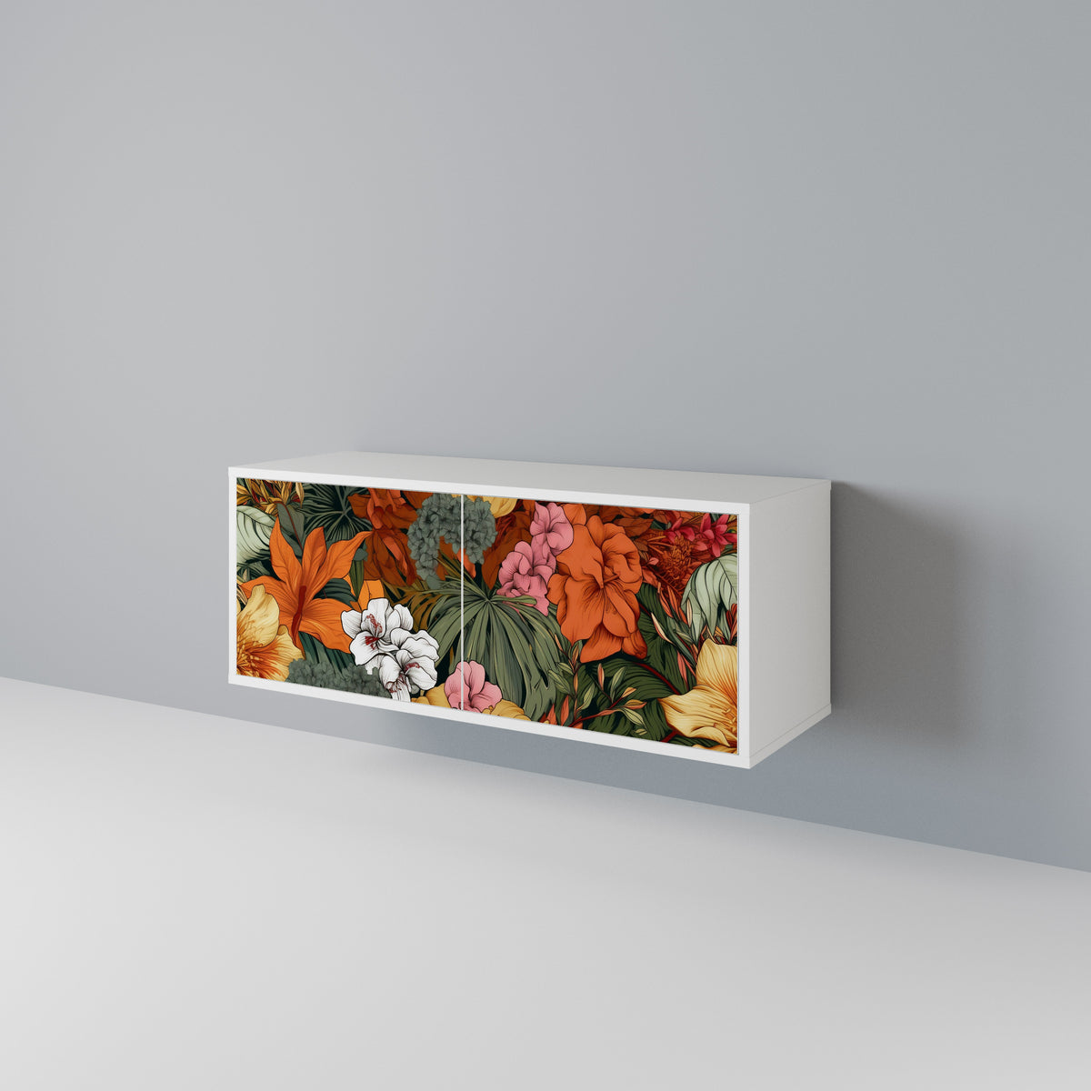 RADIANT FLORA Συμπαγές έπιπλο τηλεόρασης 2-θυρών