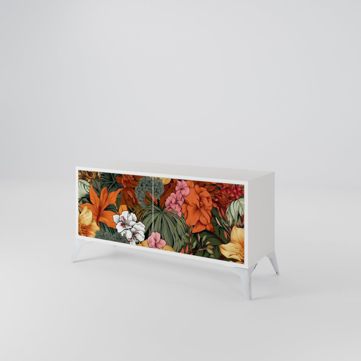 RADIANT FLORA Συμπαγές έπιπλο τηλεόρασης 2-θυρών