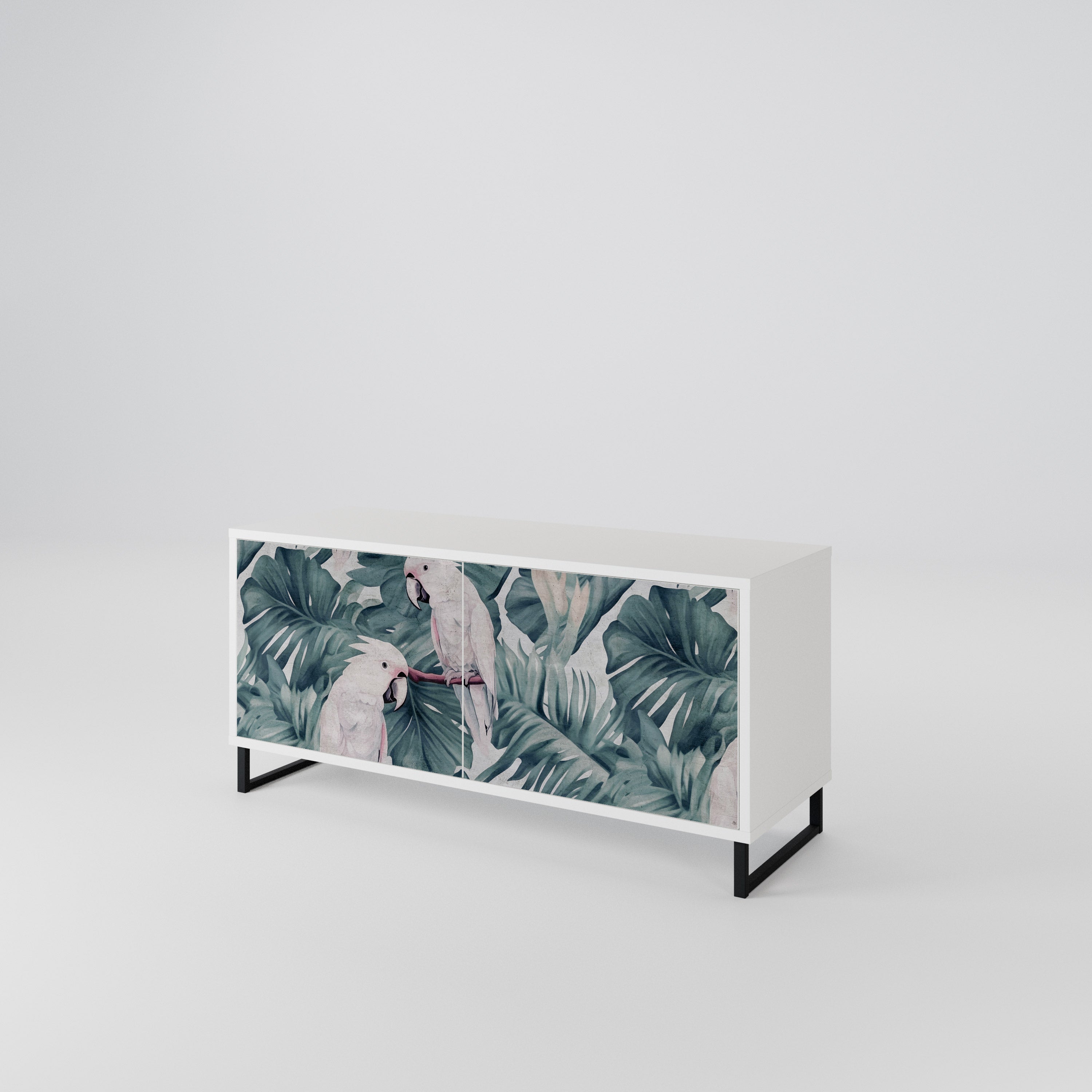 POPINJAY LOOK Compact 2-Door TV Cabinet