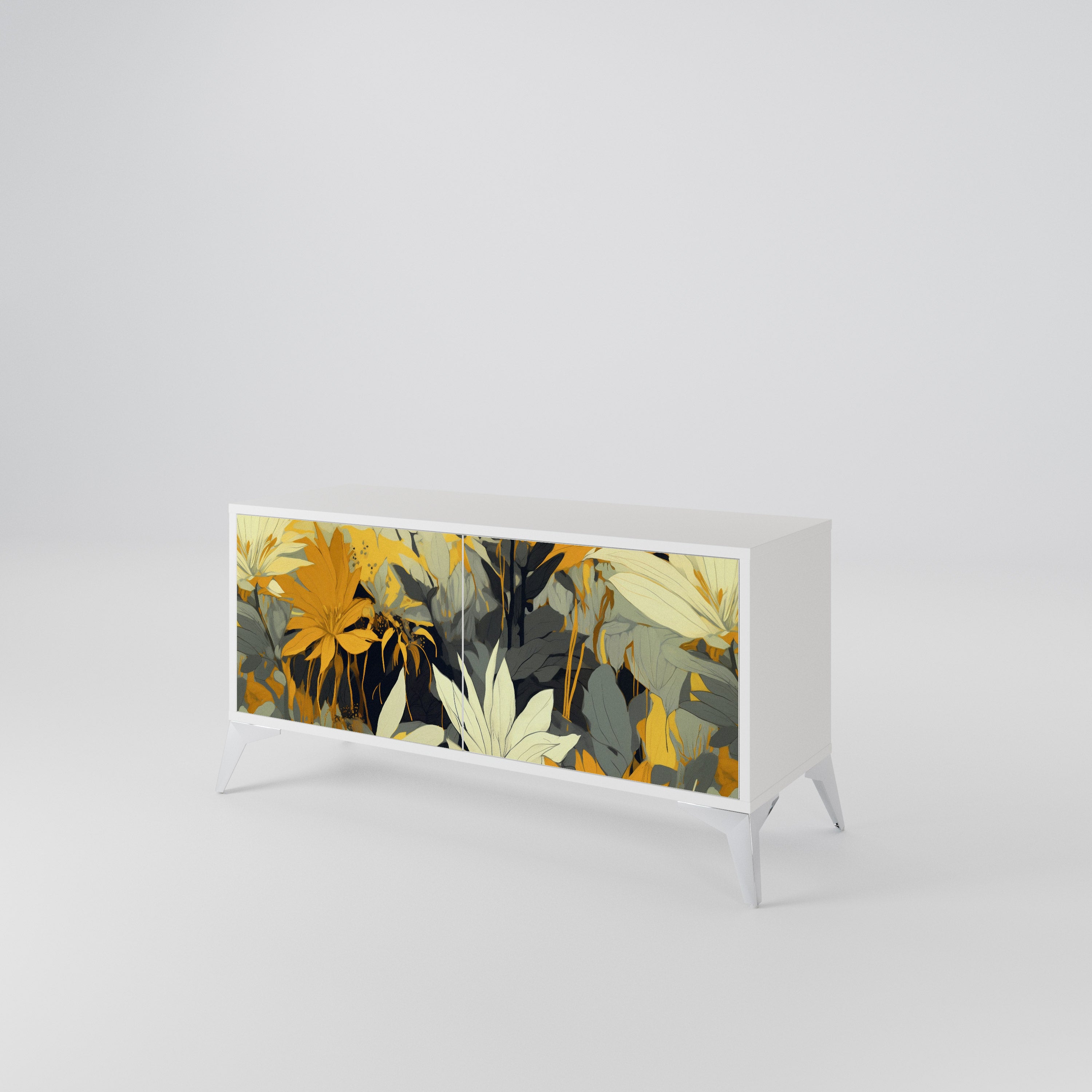 SUNKISSED LILY Compact 2-Door TV Cabinet