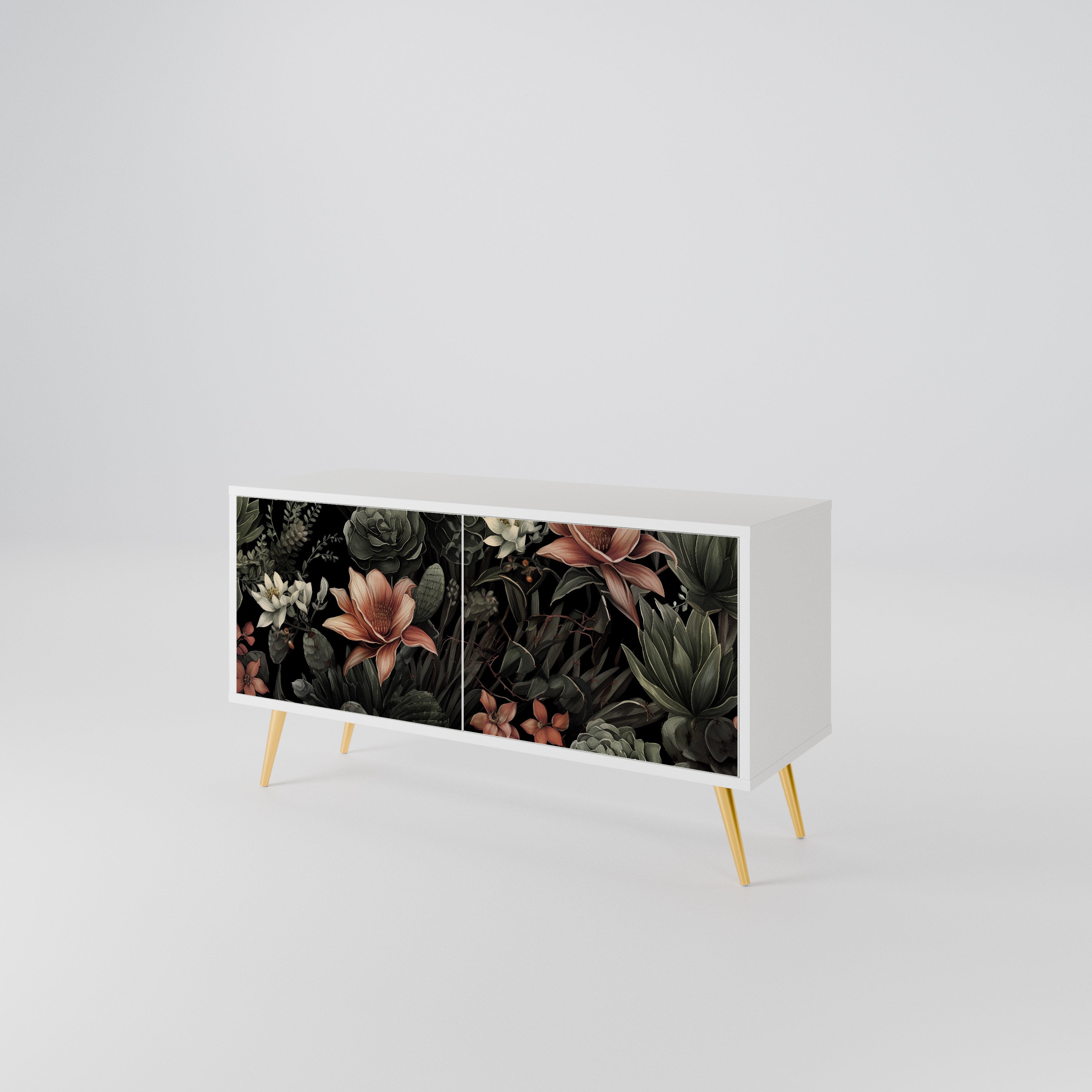 SECRET VERDURE Compact 2-Door TV Cabinet