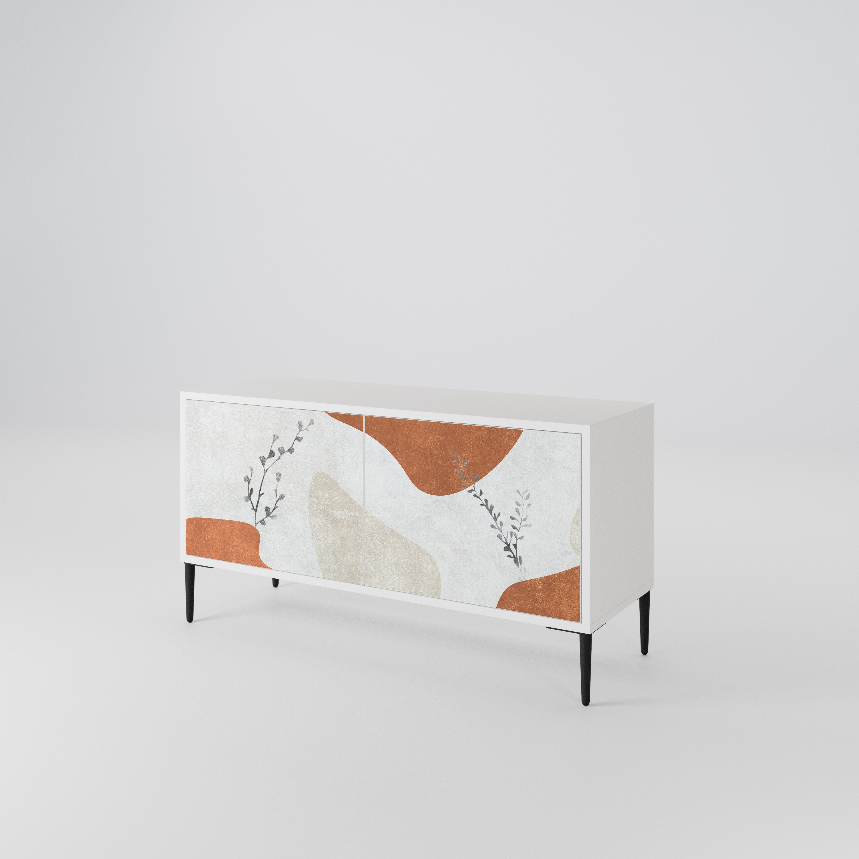 TRANQUIL TWIG Compact 2-Door TV Cabinet
