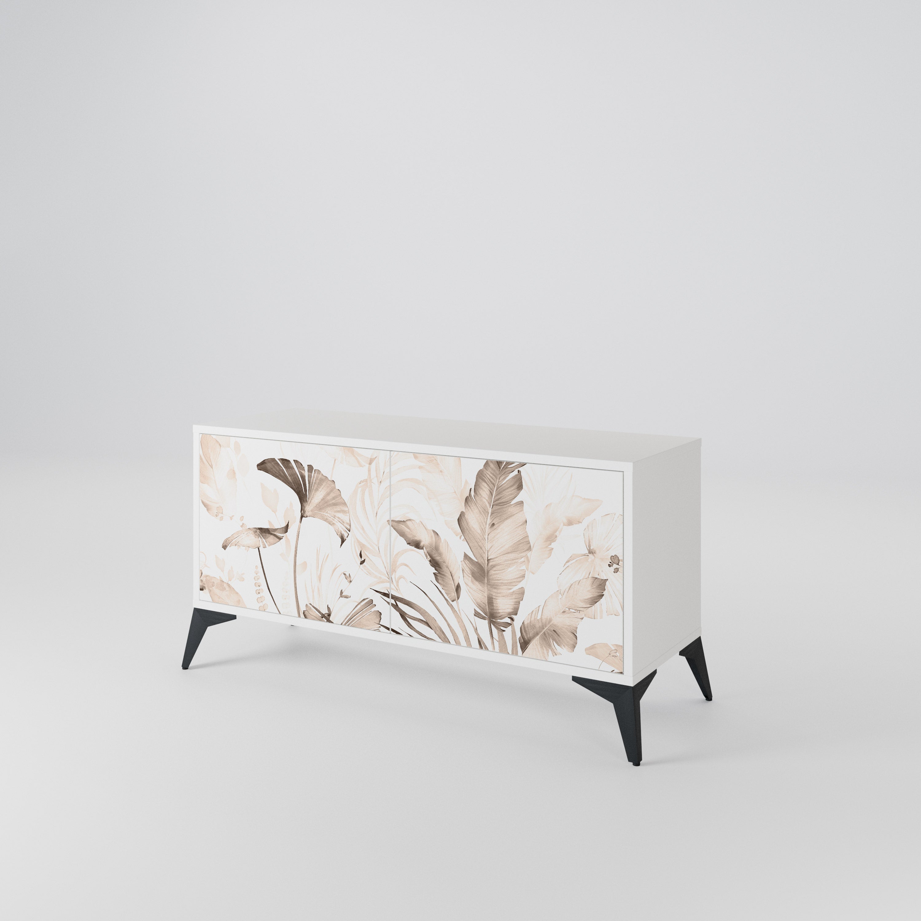 WILD TENDERNESS Compact 2-Door TV Cabinet