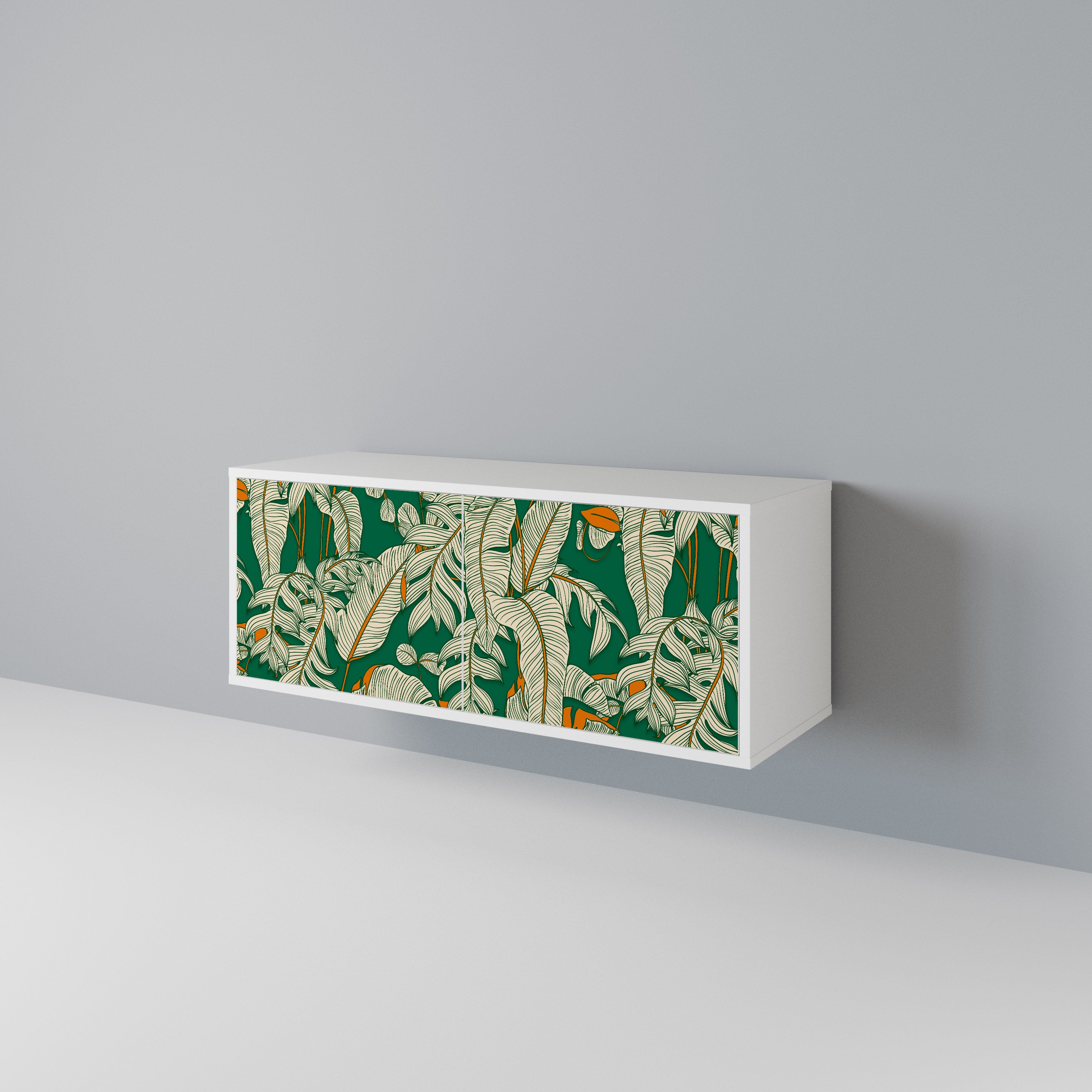 VERDANT PLEASURES Compact 2-Door TV Cabinet