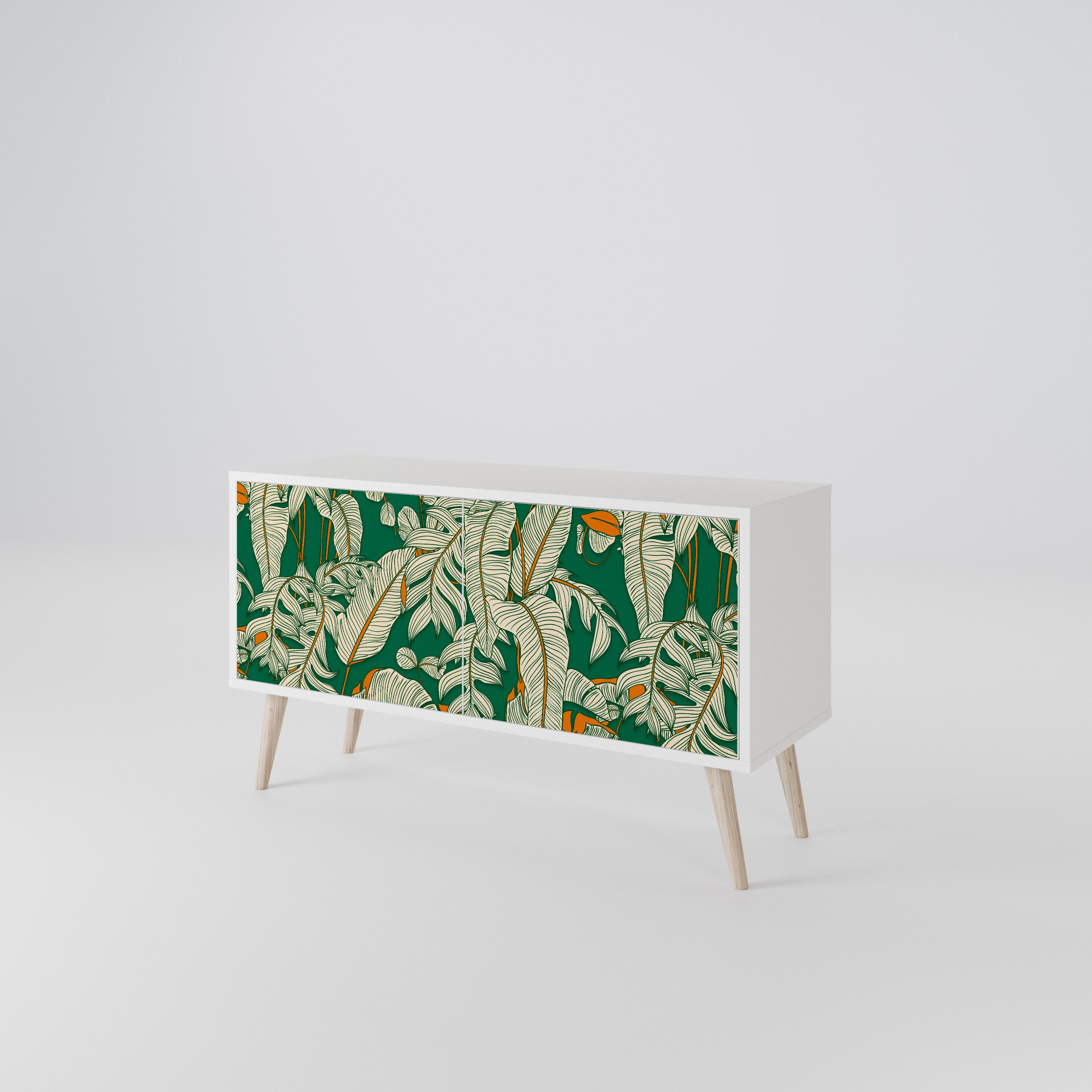 VERDANT PLEASURES Compact 2-Door TV Cabinet