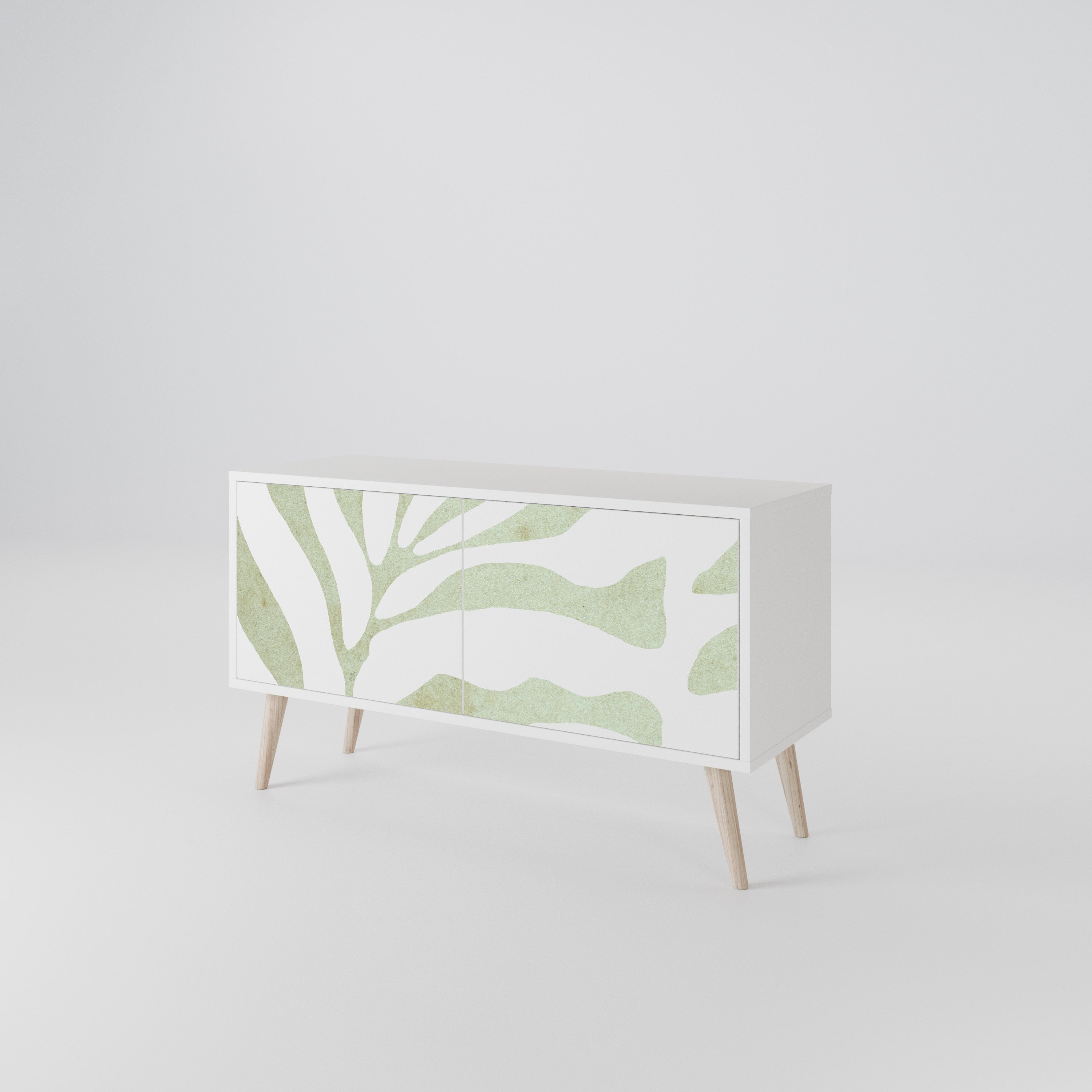 BOTANICAL SPARK Compact 2-Door TV Cabinet