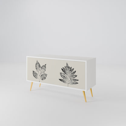 LEAFY STAMPS Συμπαγές έπιπλο τηλεόρασης 2-θυρών