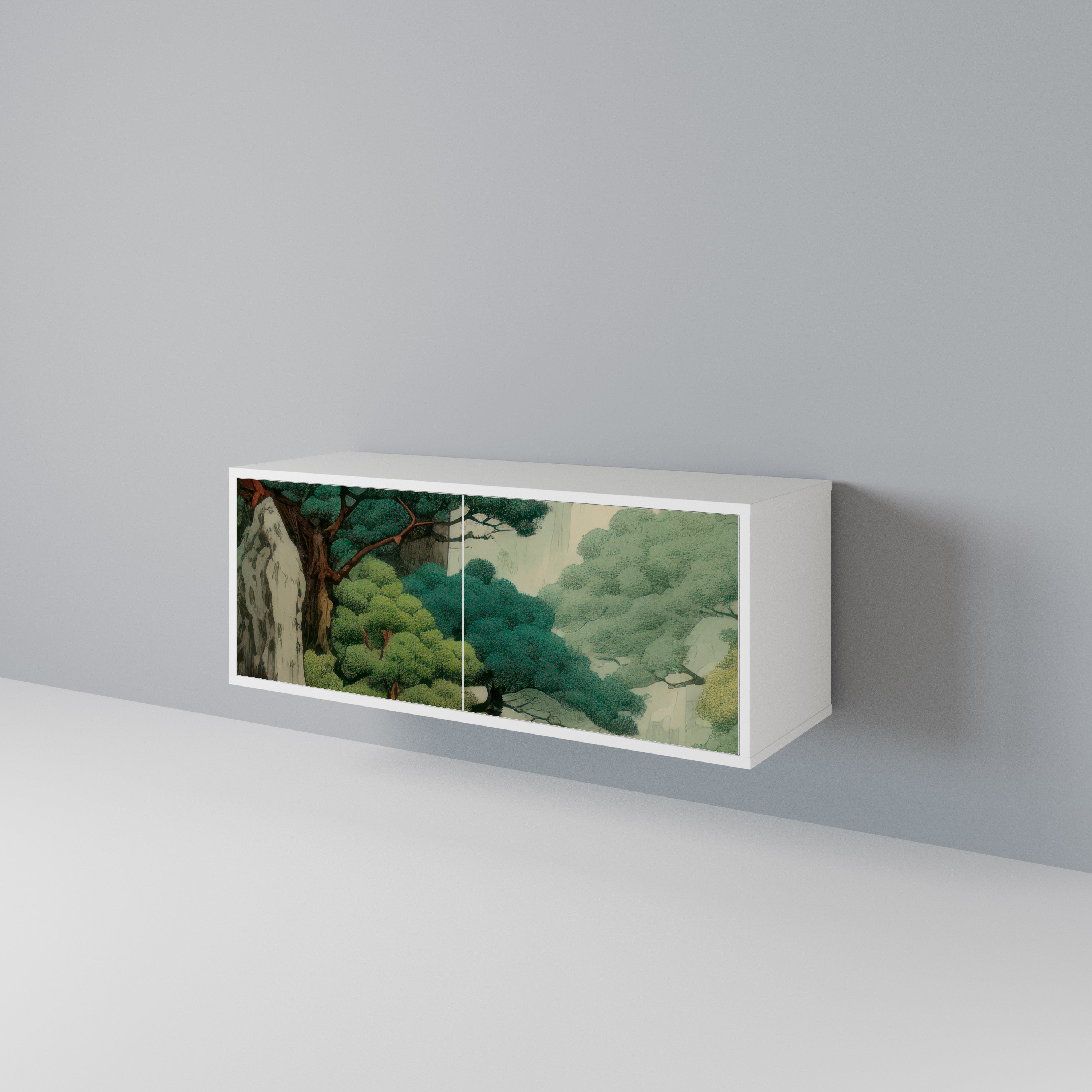 VERDURE ABYSS Compact 2-Door TV Cabinet