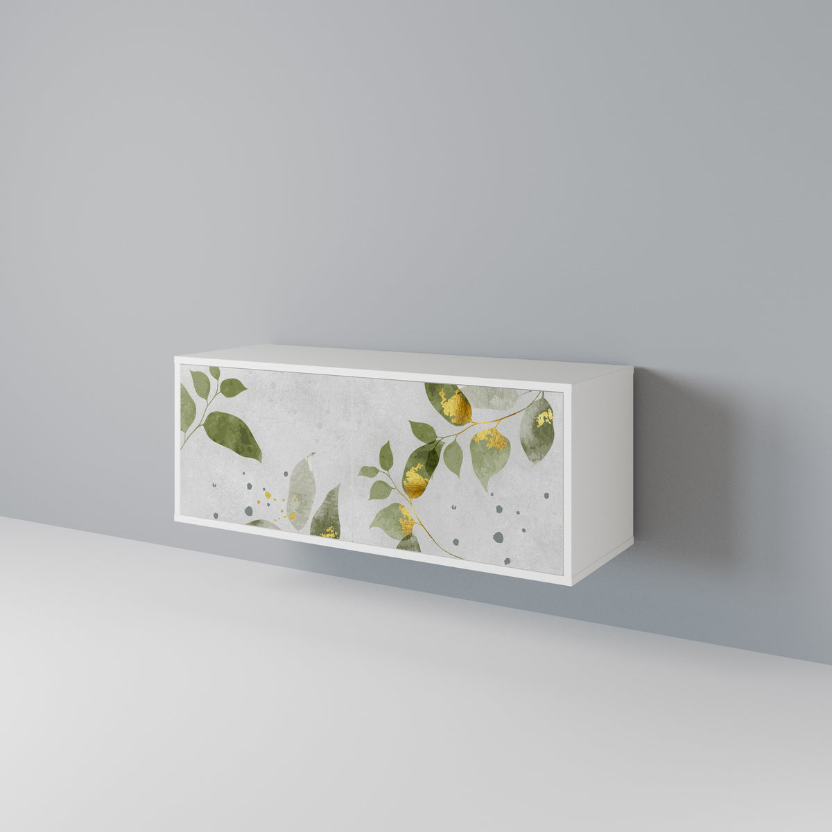 ELEGANT BOTANICS Συμπαγές έπιπλο τηλεόρασης 2-θυρών