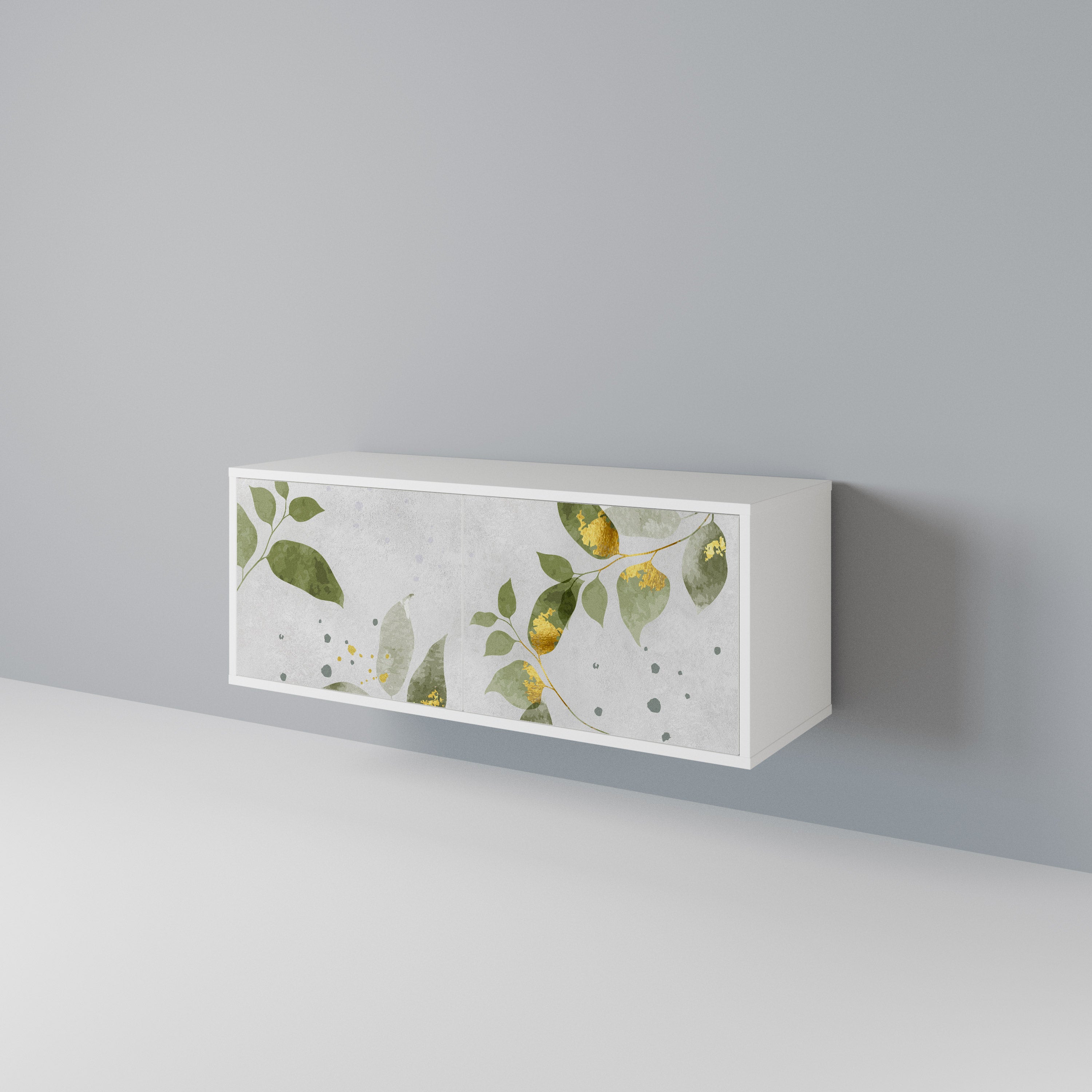 ELEGANT BOTANICS Συμπαγές έπιπλο τηλεόρασης 2-θυρών