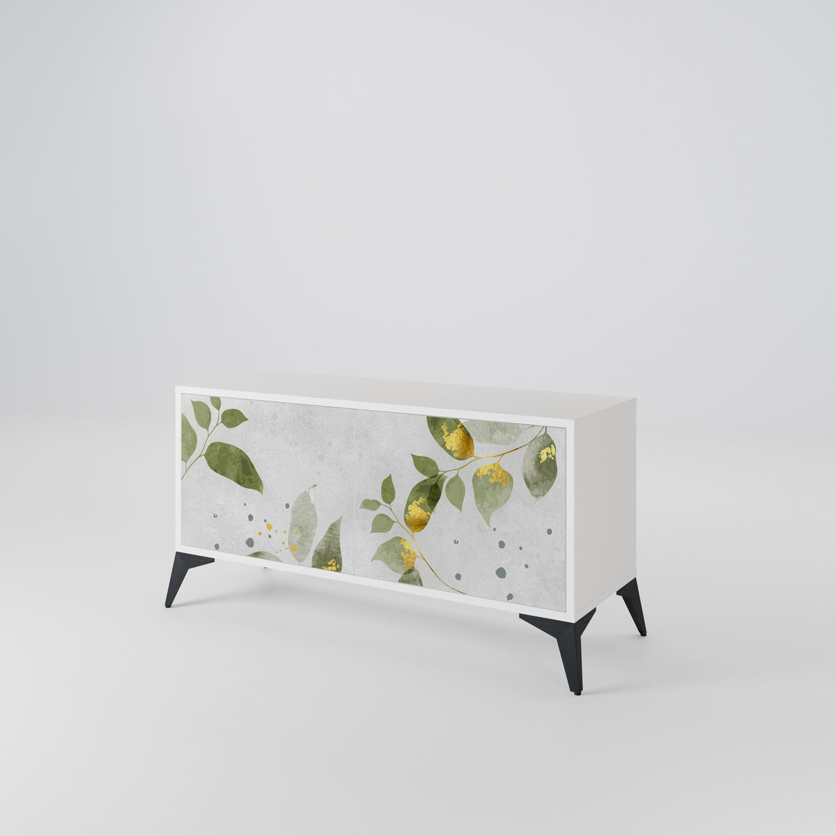 ELEGANT BOTANICS Συμπαγές έπιπλο τηλεόρασης 2-θυρών