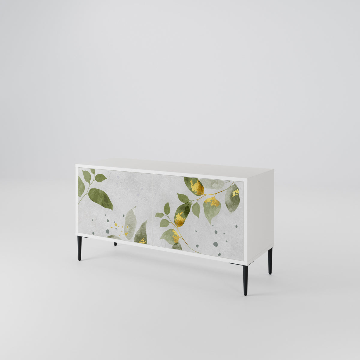 ELEGANT BOTANICS Συμπαγές έπιπλο τηλεόρασης 2-θυρών