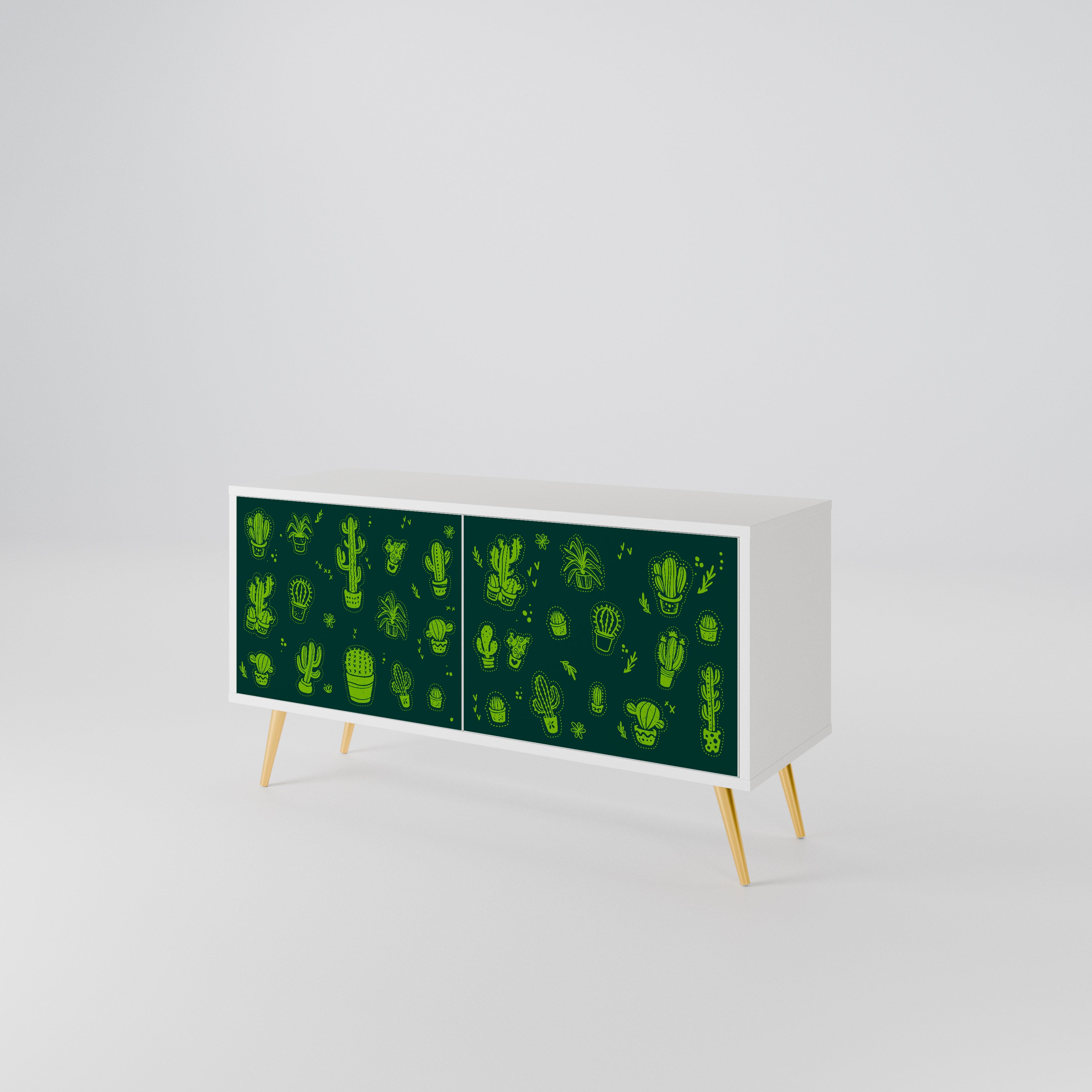 DESERT GREEN Συμπαγές έπιπλο τηλεόρασης 2-θυρών