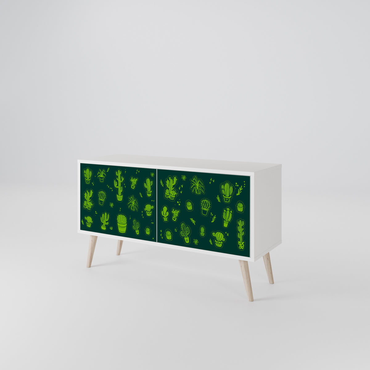 DESERT GREEN Συμπαγές έπιπλο τηλεόρασης 2-θυρών