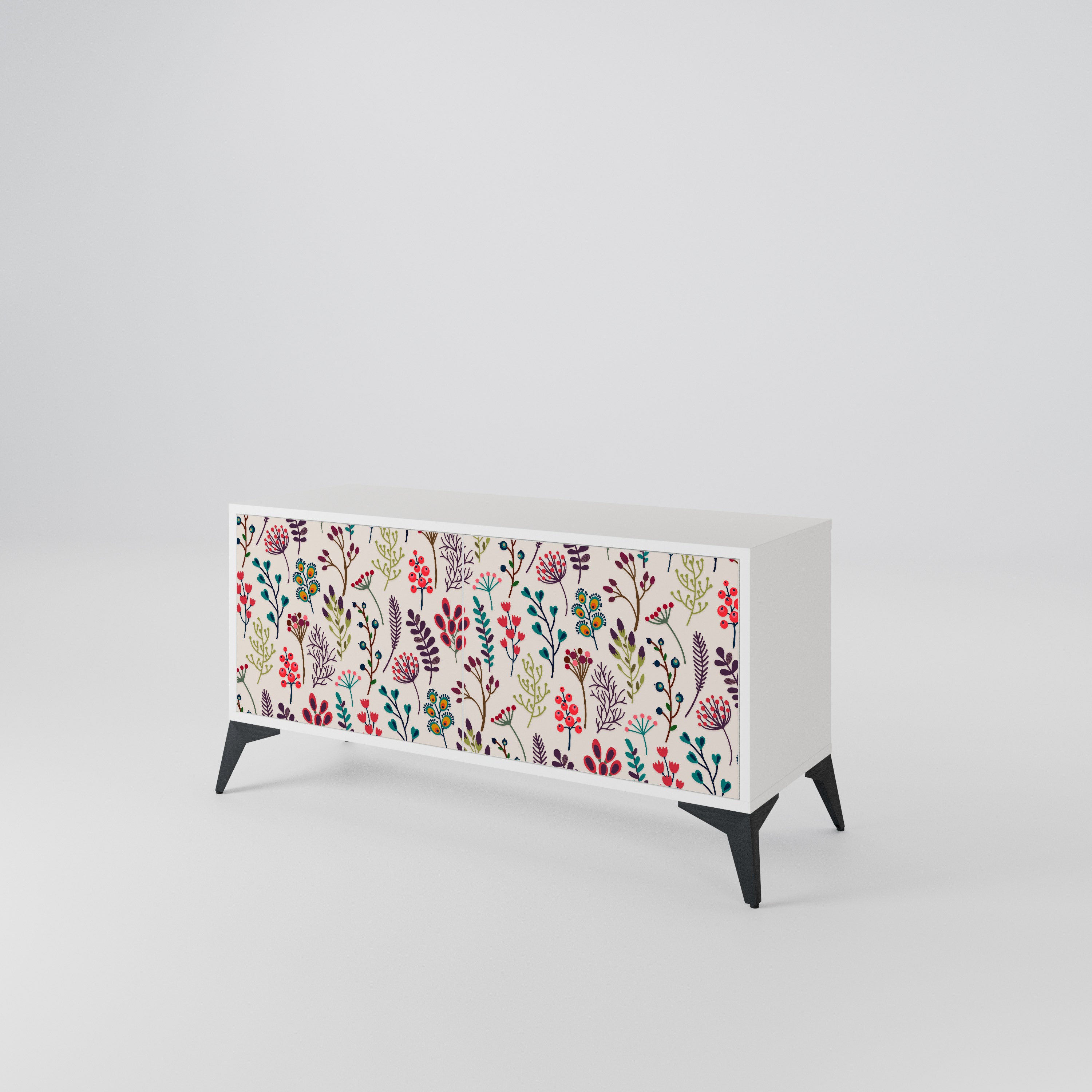 AUTUMN SUNDRIES Συμπαγές έπιπλο τηλεόρασης 2-θυρών