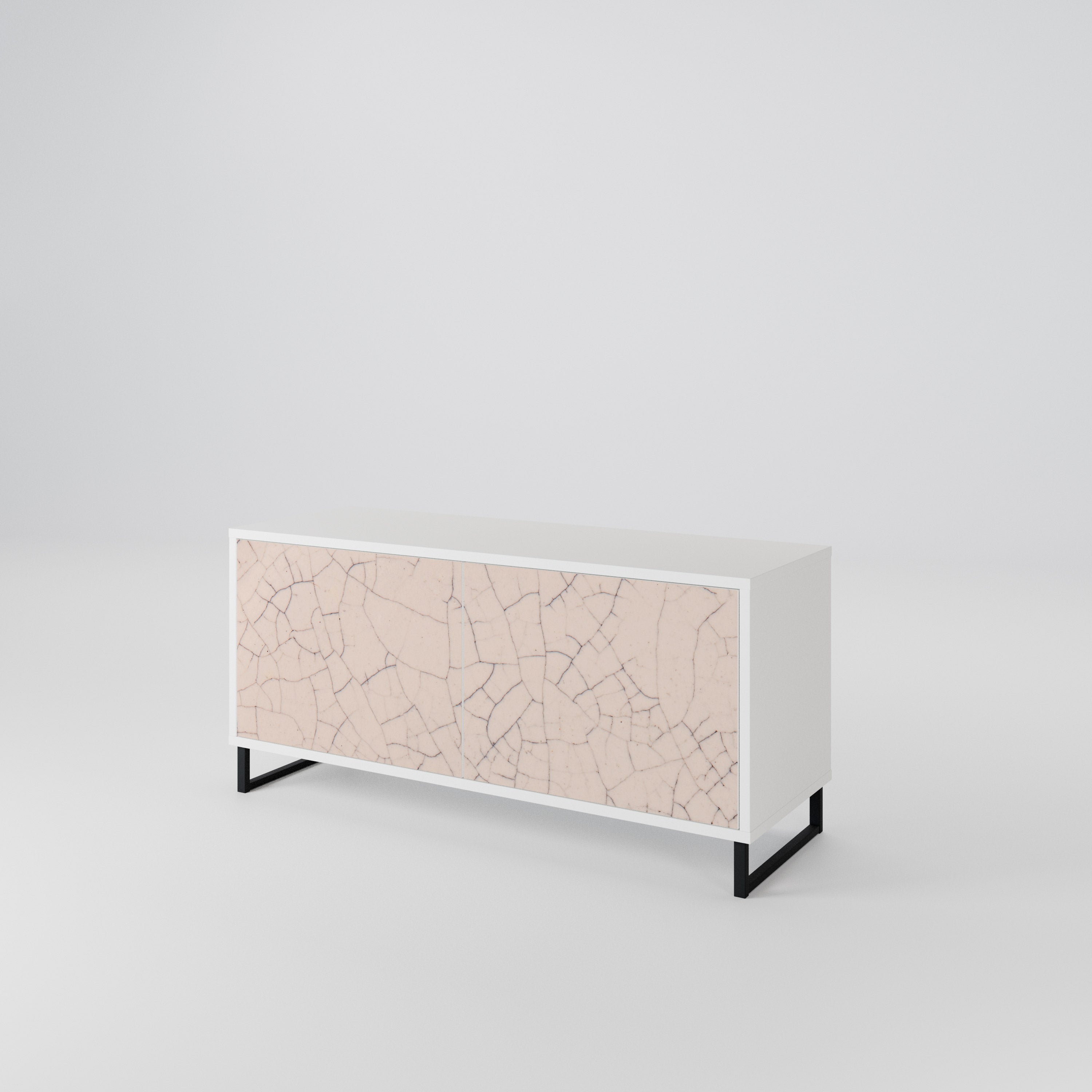 CERAMIC TEXTURE Συμπαγές έπιπλο τηλεόρασης 2-θυρών