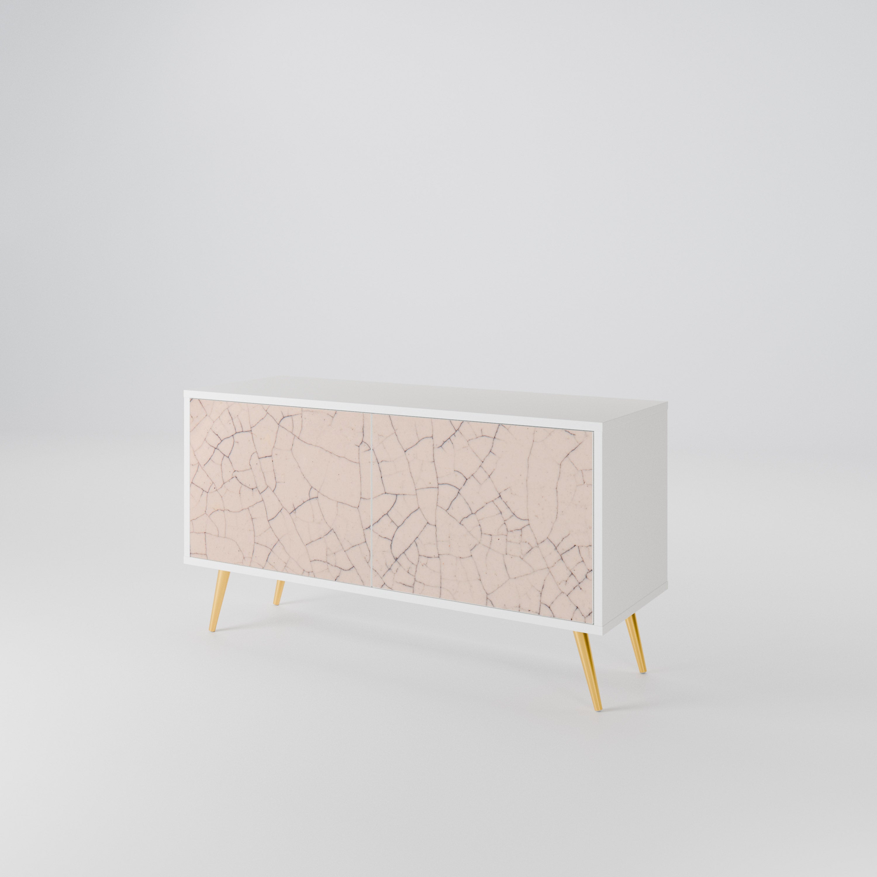 CERAMIC TEXTURE Συμπαγές έπιπλο τηλεόρασης 2-θυρών