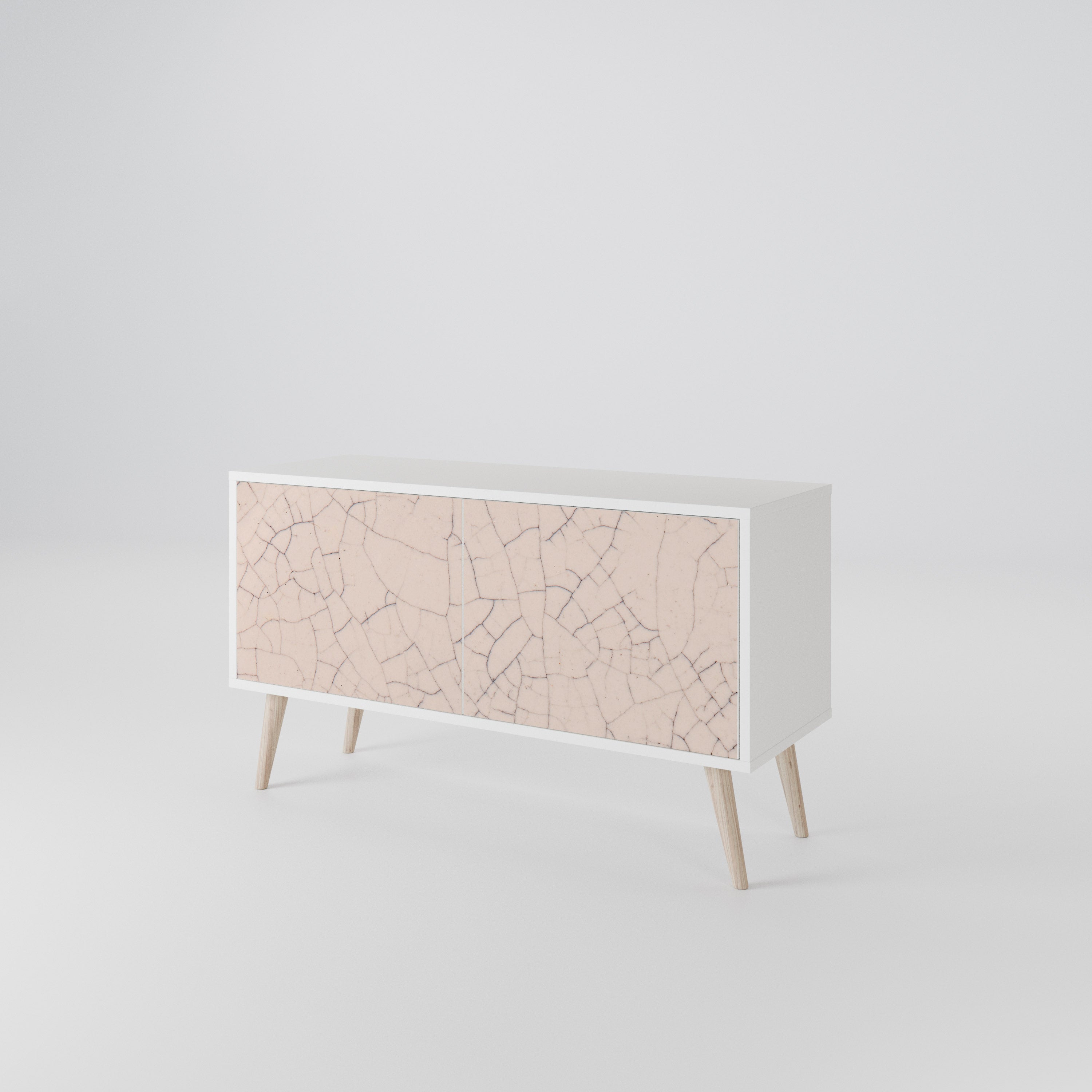 CERAMIC TEXTURE Συμπαγές έπιπλο τηλεόρασης 2-θυρών