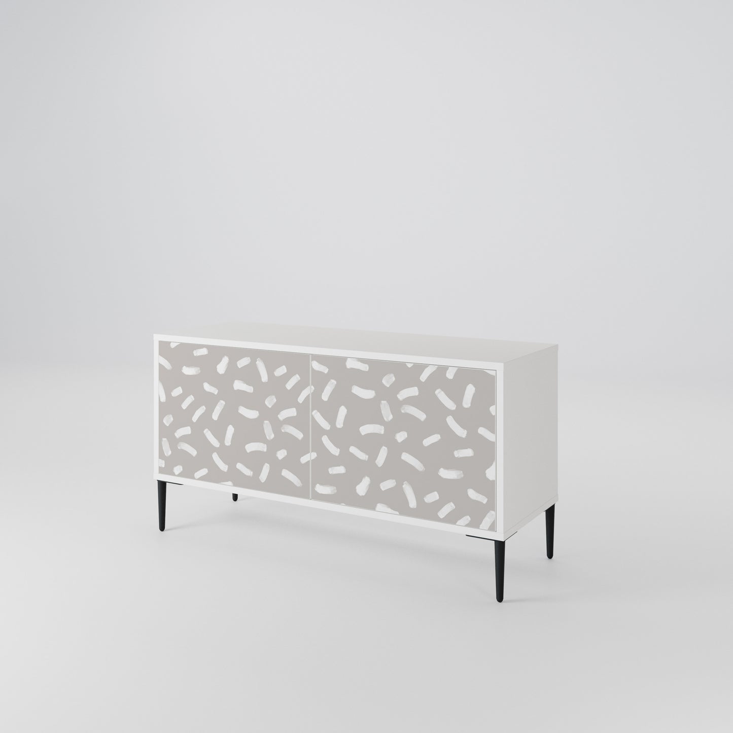 PASSING SECONDS Compact 2-Door TV Cabinet