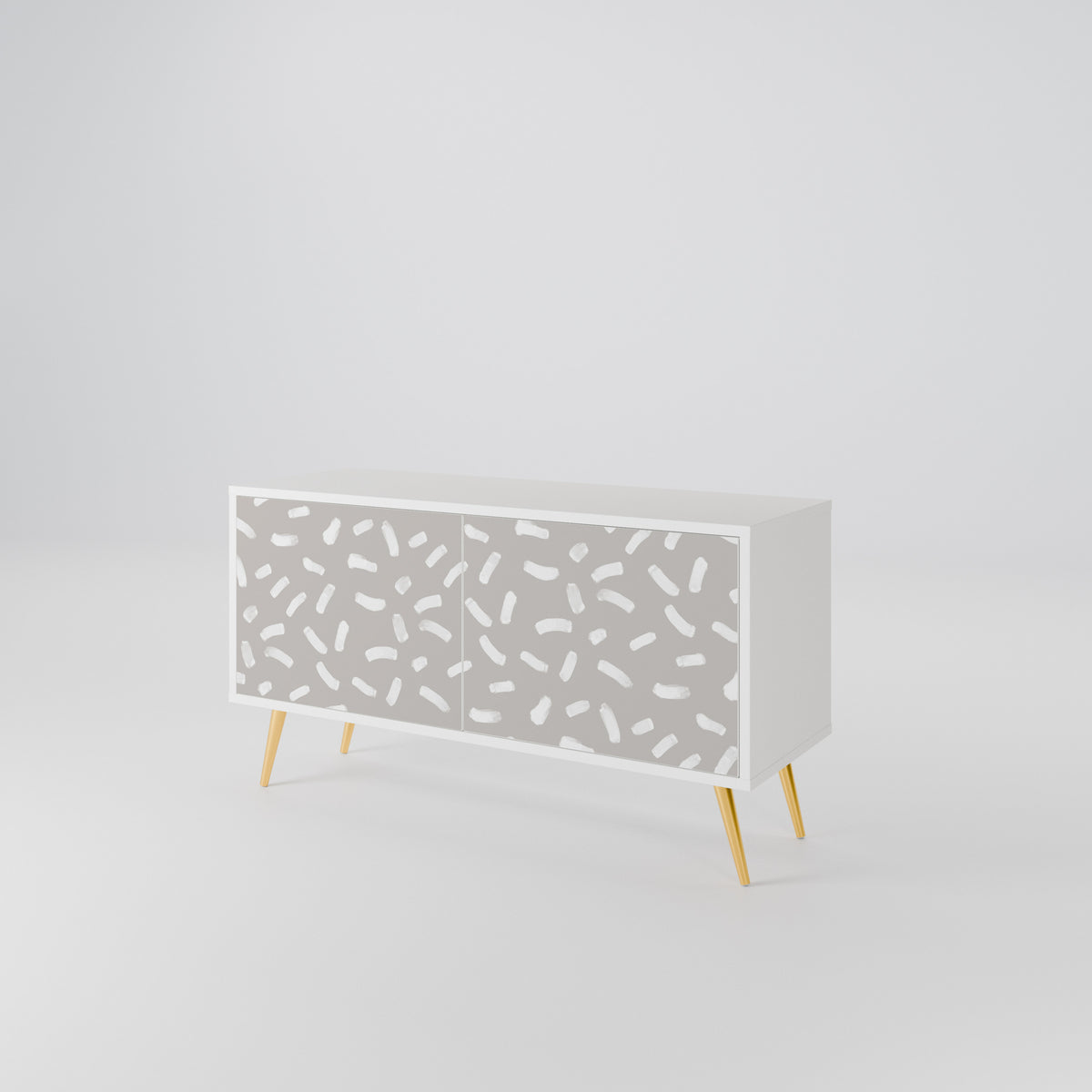 PASSING SECONDS Συμπαγές έπιπλο τηλεόρασης 2-θυρών