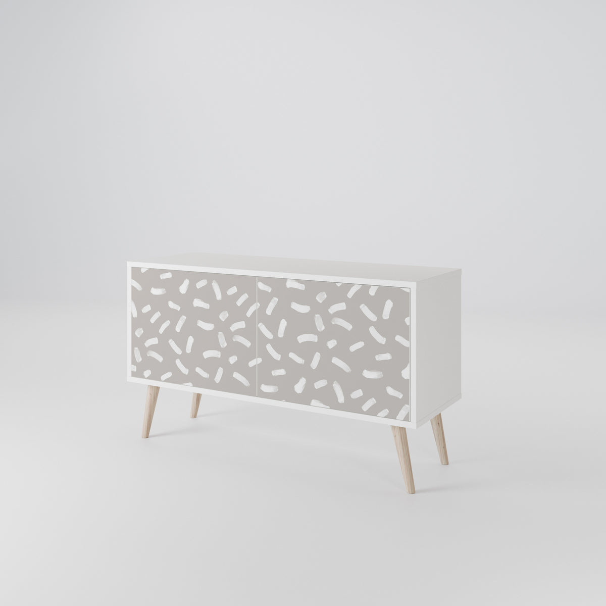 PASSING SECONDS Συμπαγές έπιπλο τηλεόρασης 2-θυρών