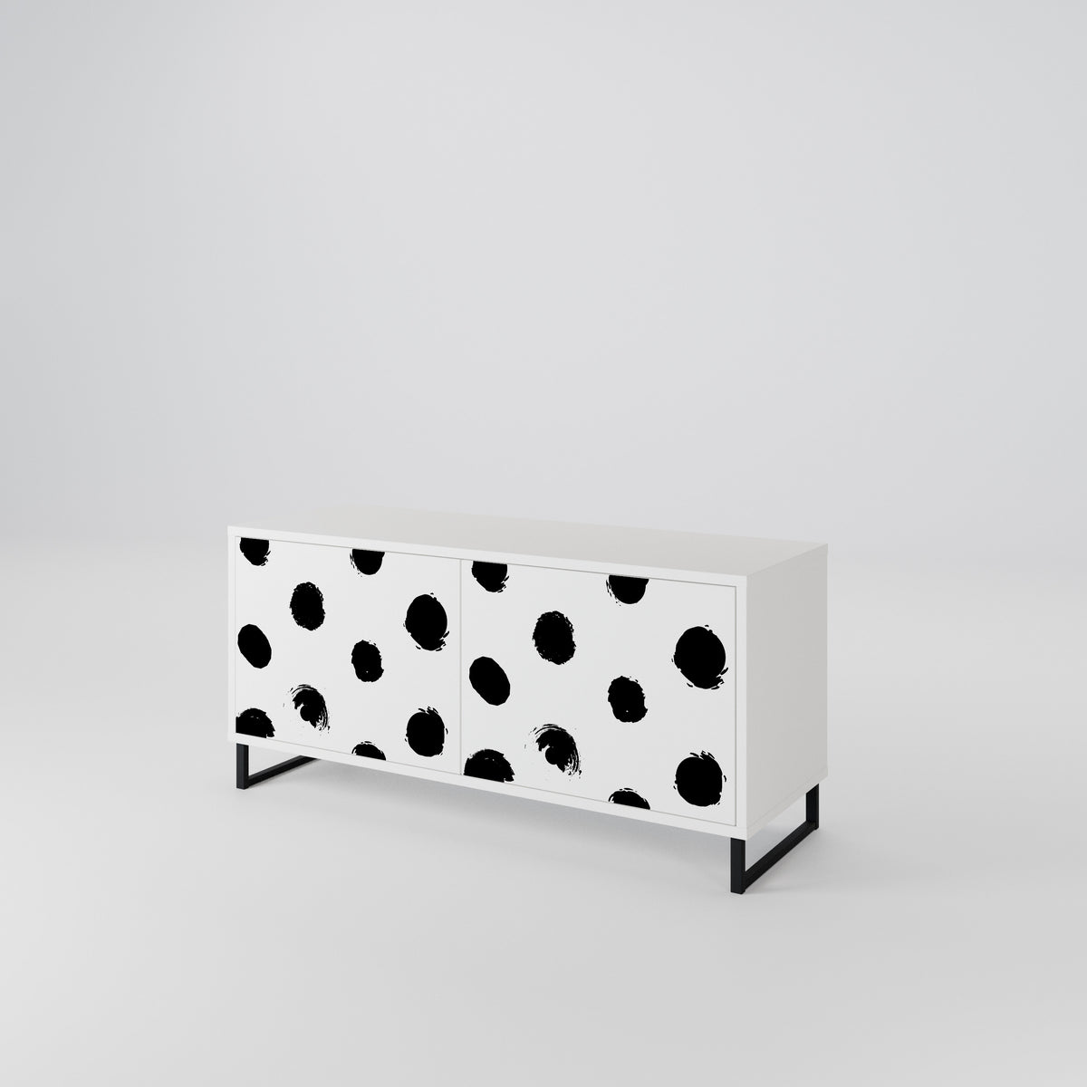 SLIPPING MINUTES Συμπαγές έπιπλο τηλεόρασης 2-θυρών