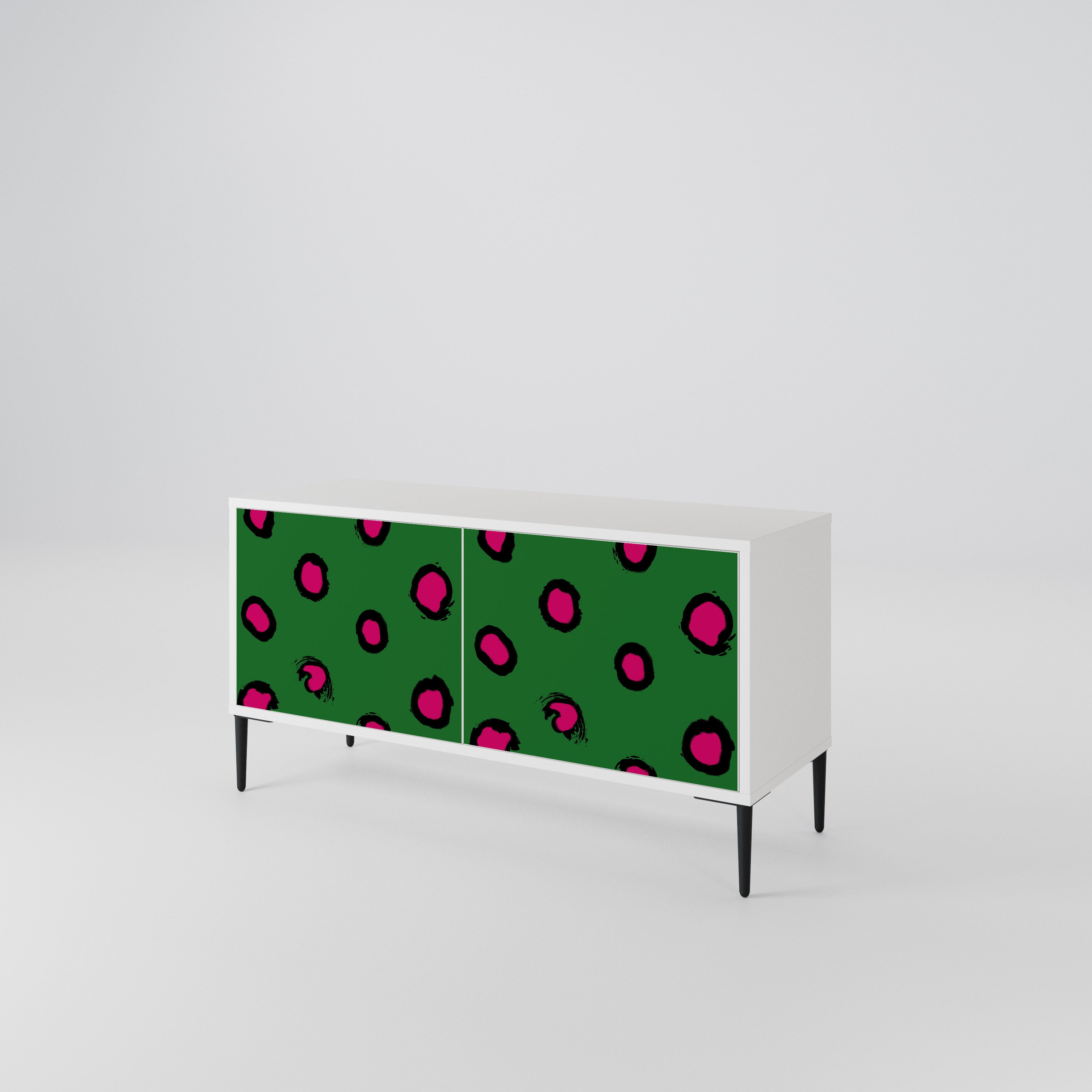 FUNKY SPOTS Συμπαγές έπιπλο τηλεόρασης 2-θυρών