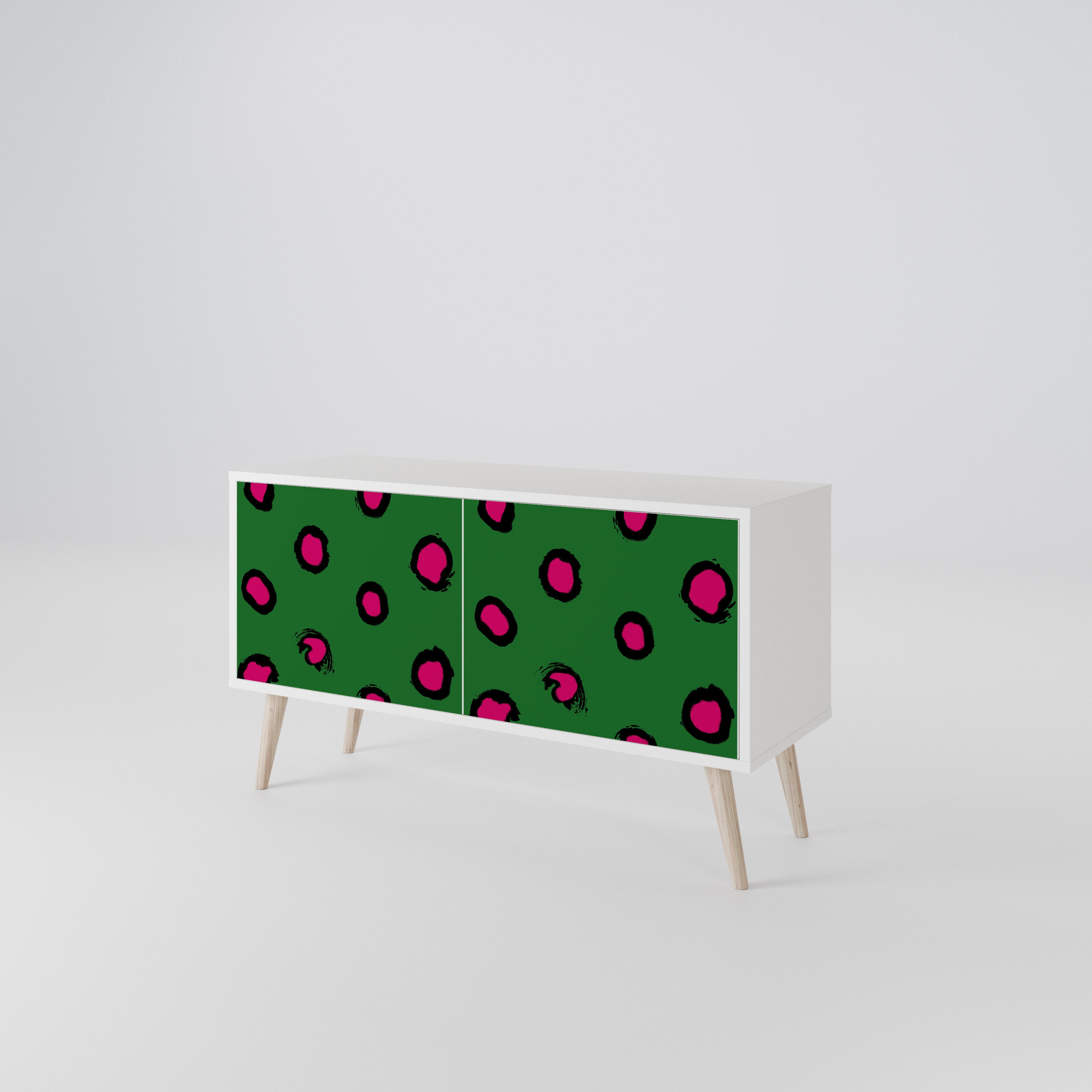 FUNKY SPOTS Συμπαγές έπιπλο τηλεόρασης 2-θυρών