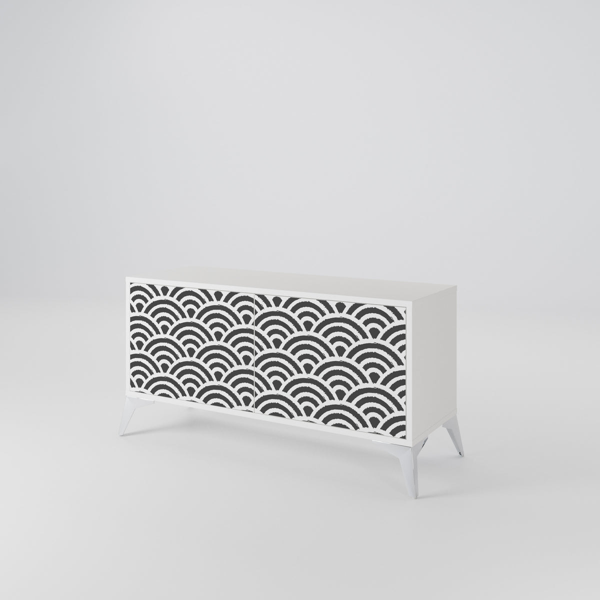 GLOOMY HOST Συμπαγές έπιπλο τηλεόρασης 2-θυρών