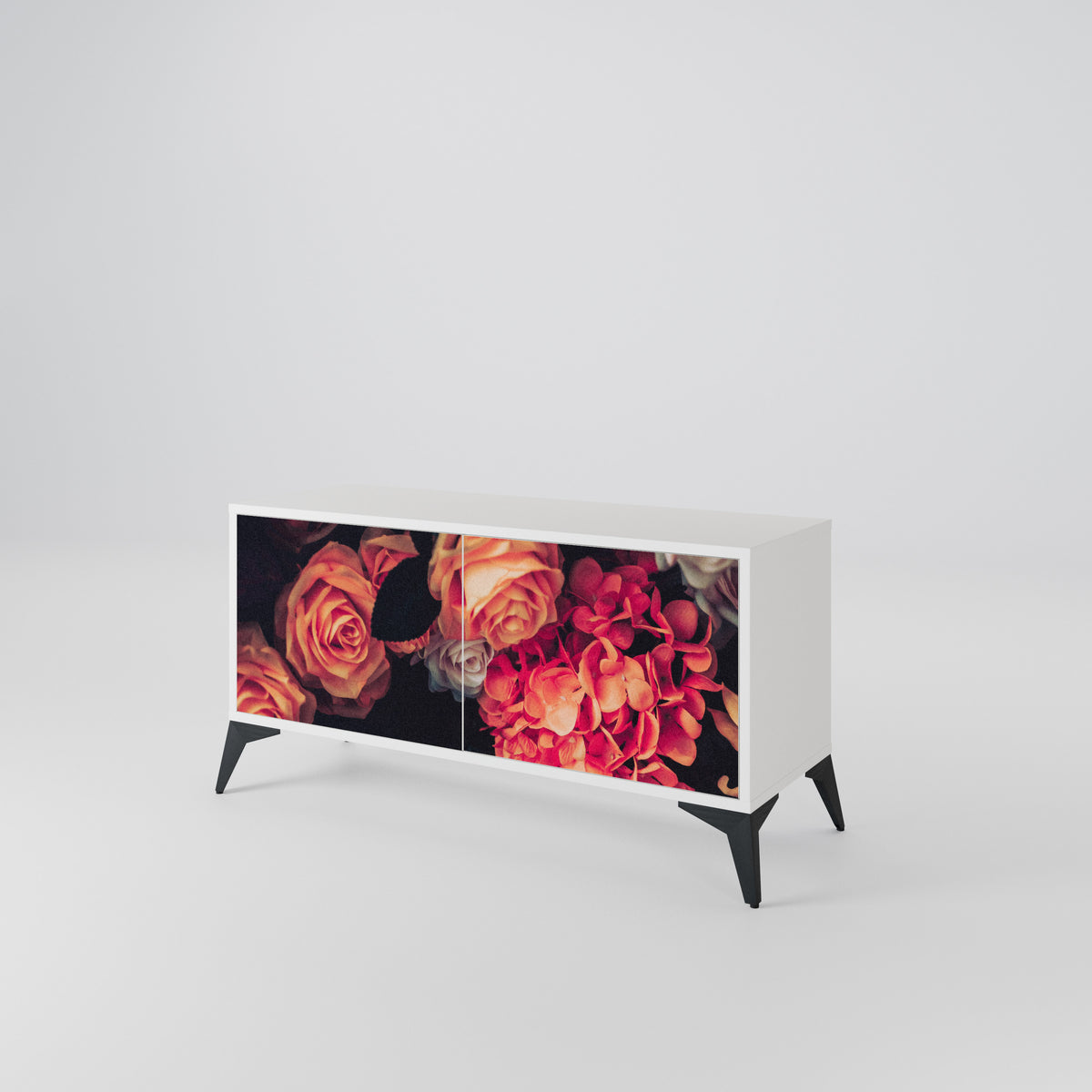 NEVERENDING BLOOM Συμπαγές έπιπλο τηλεόρασης 2-θυρών