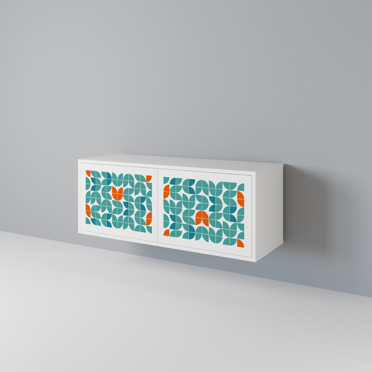 BE THE CHANGE Συμπαγές έπιπλο τηλεόρασης 2-θυρών