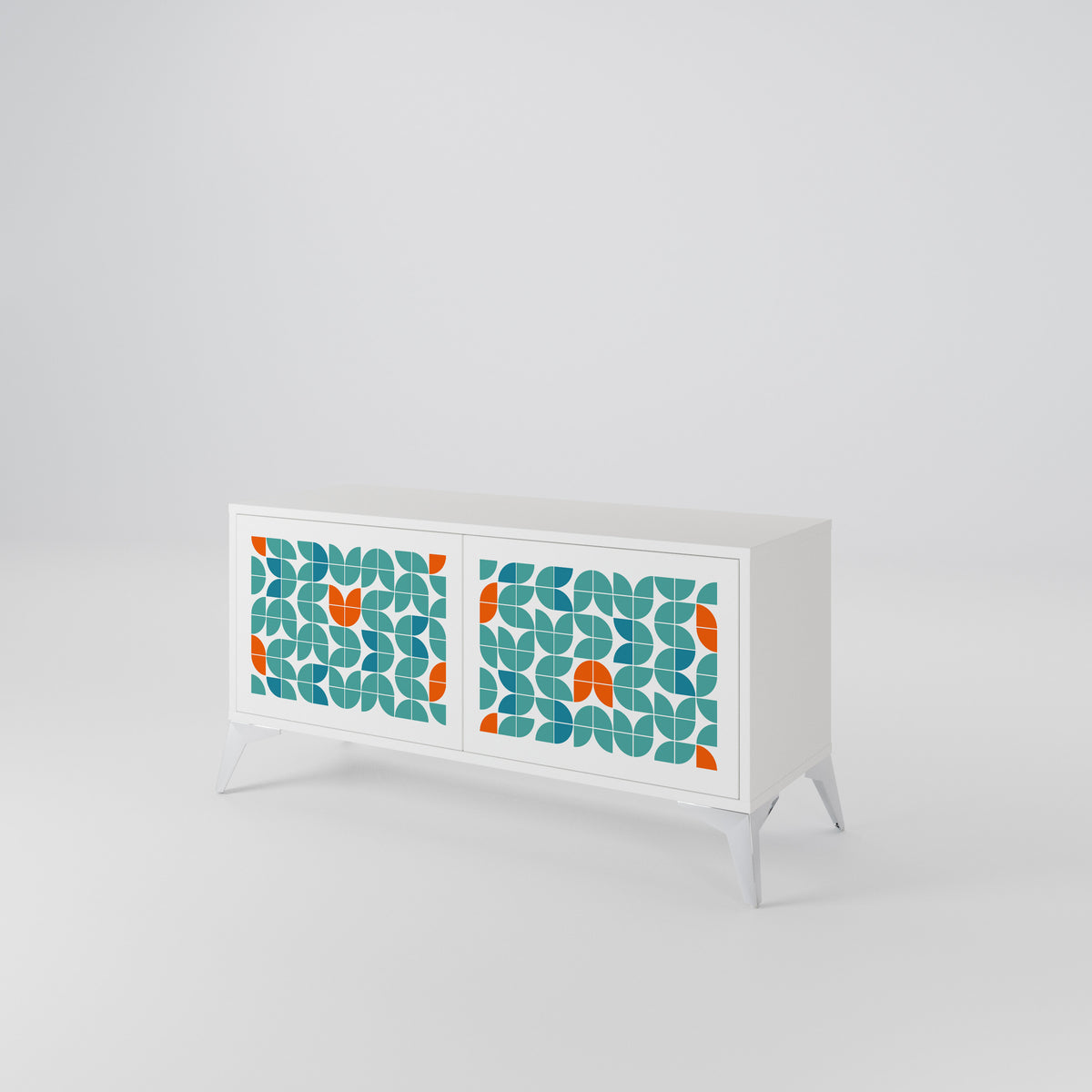 BE THE CHANGE Συμπαγές έπιπλο τηλεόρασης 2-θυρών