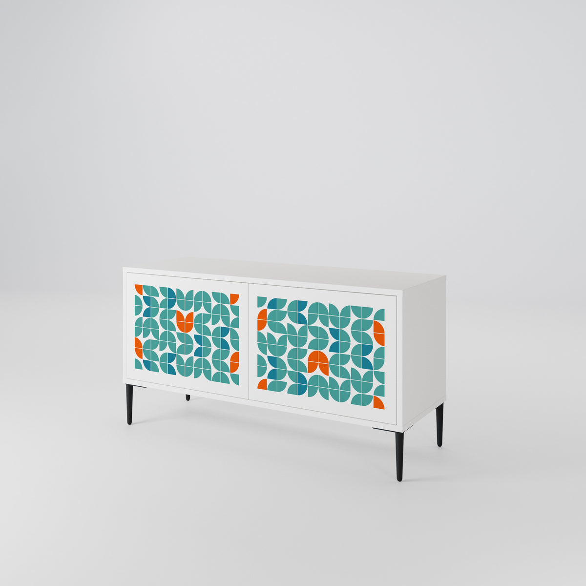 BE THE CHANGE Συμπαγές έπιπλο τηλεόρασης 2-θυρών