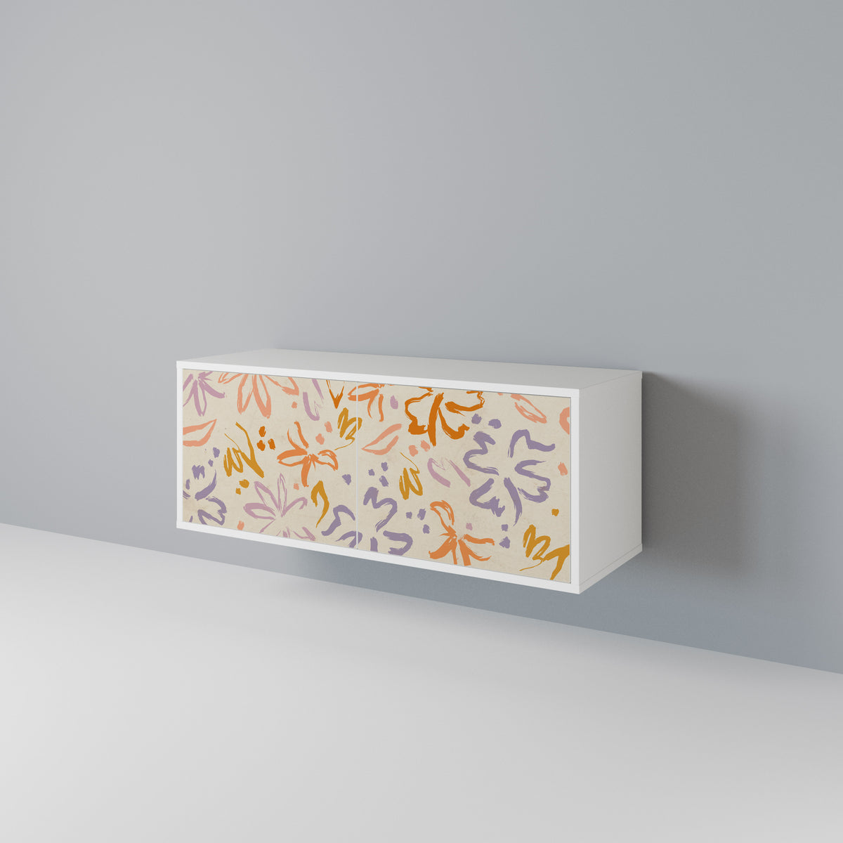 SPRING WHIMSY Συμπαγές έπιπλο τηλεόρασης 2-θυρών