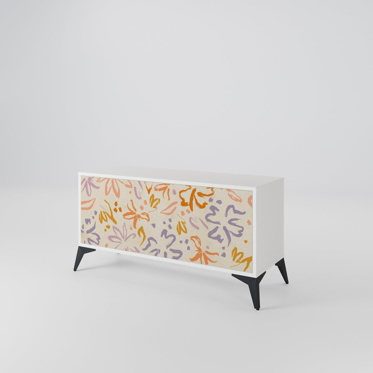 SPRING WHIMSY Συμπαγές έπιπλο τηλεόρασης 2-θυρών