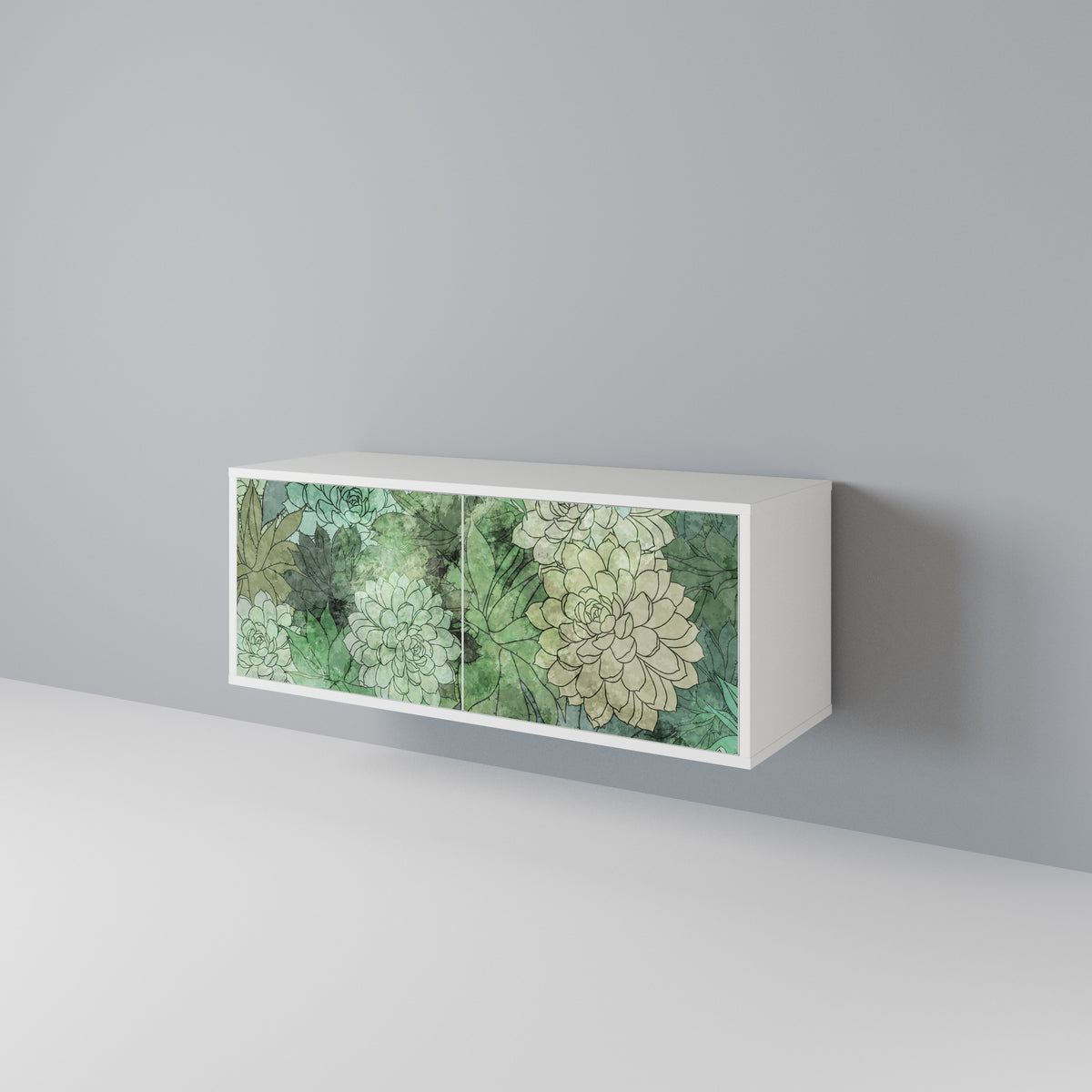 SUCCULENT CLUSTER Συμπαγές έπιπλο τηλεόρασης 2-θυρών