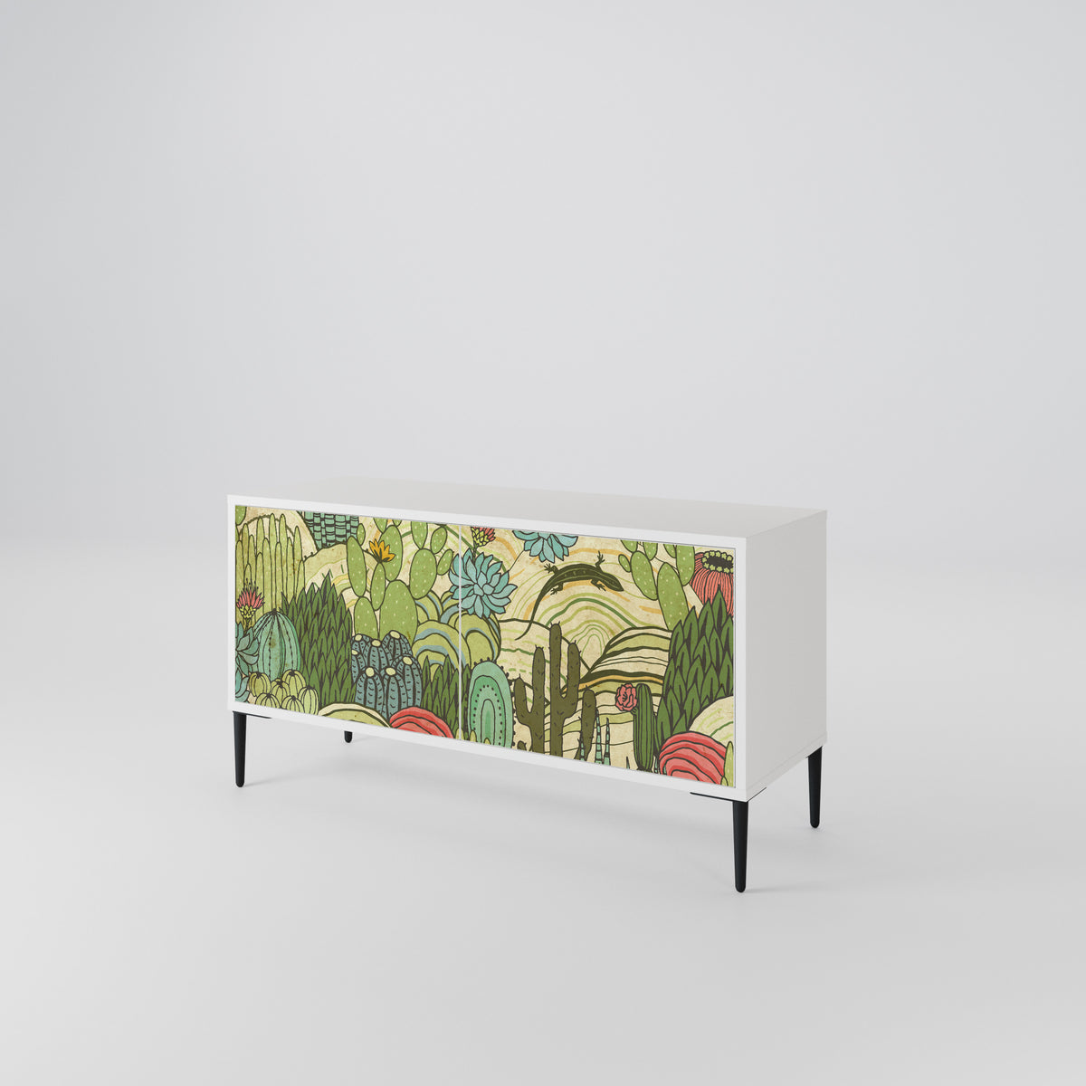 SUCCULENTS KALEIDOSCOPE Συμπαγές έπιπλο τηλεόρασης 2-θυρών