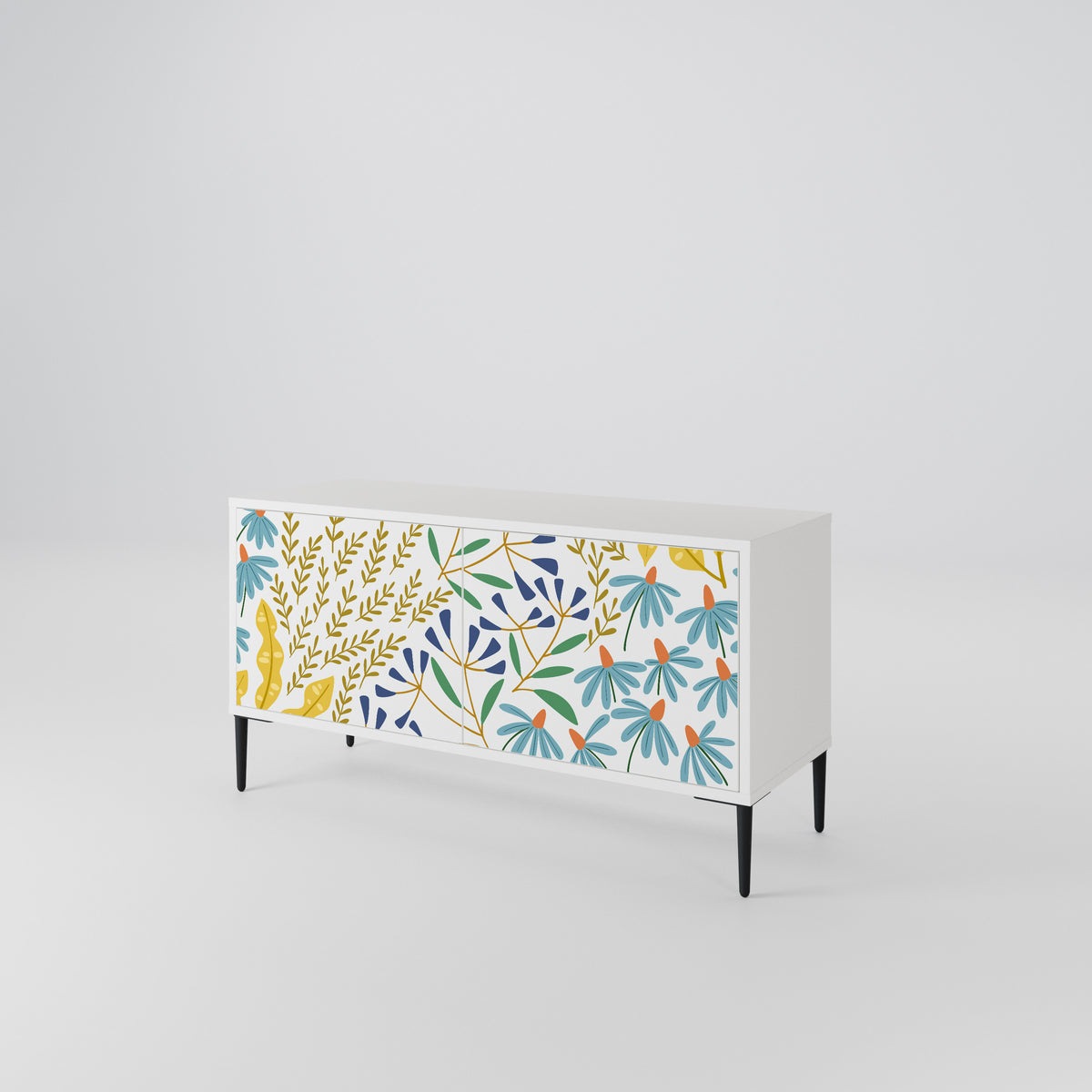 HELLO SPRING Συμπαγές έπιπλο τηλεόρασης 2-θυρών